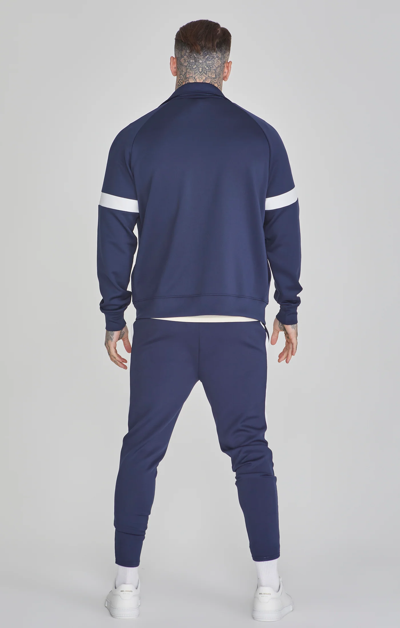 Navy Muscle Fit Joggers - Image 5