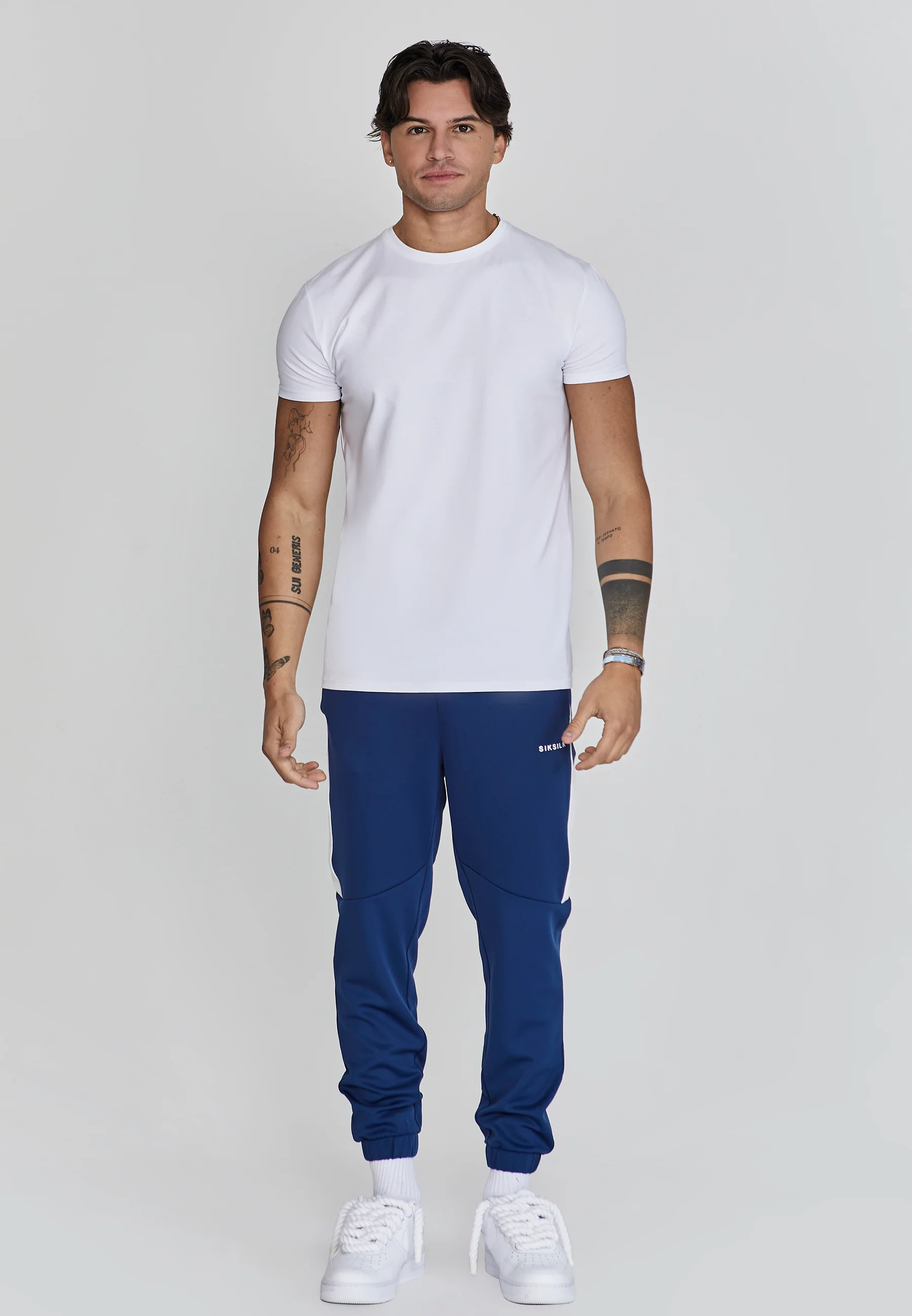 Navy Muscle Fit Joggers - Image 2