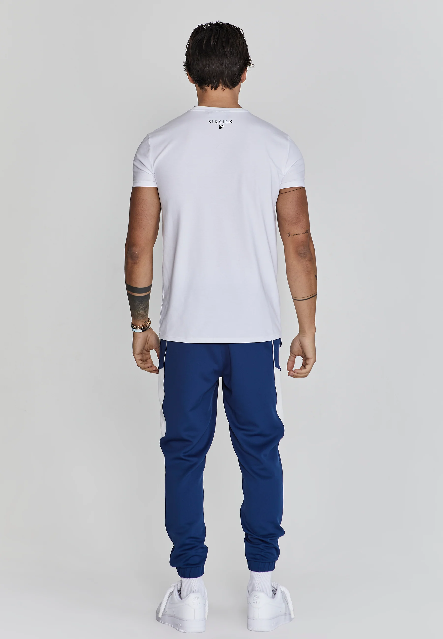 Navy Muscle Fit Joggers - Image 5