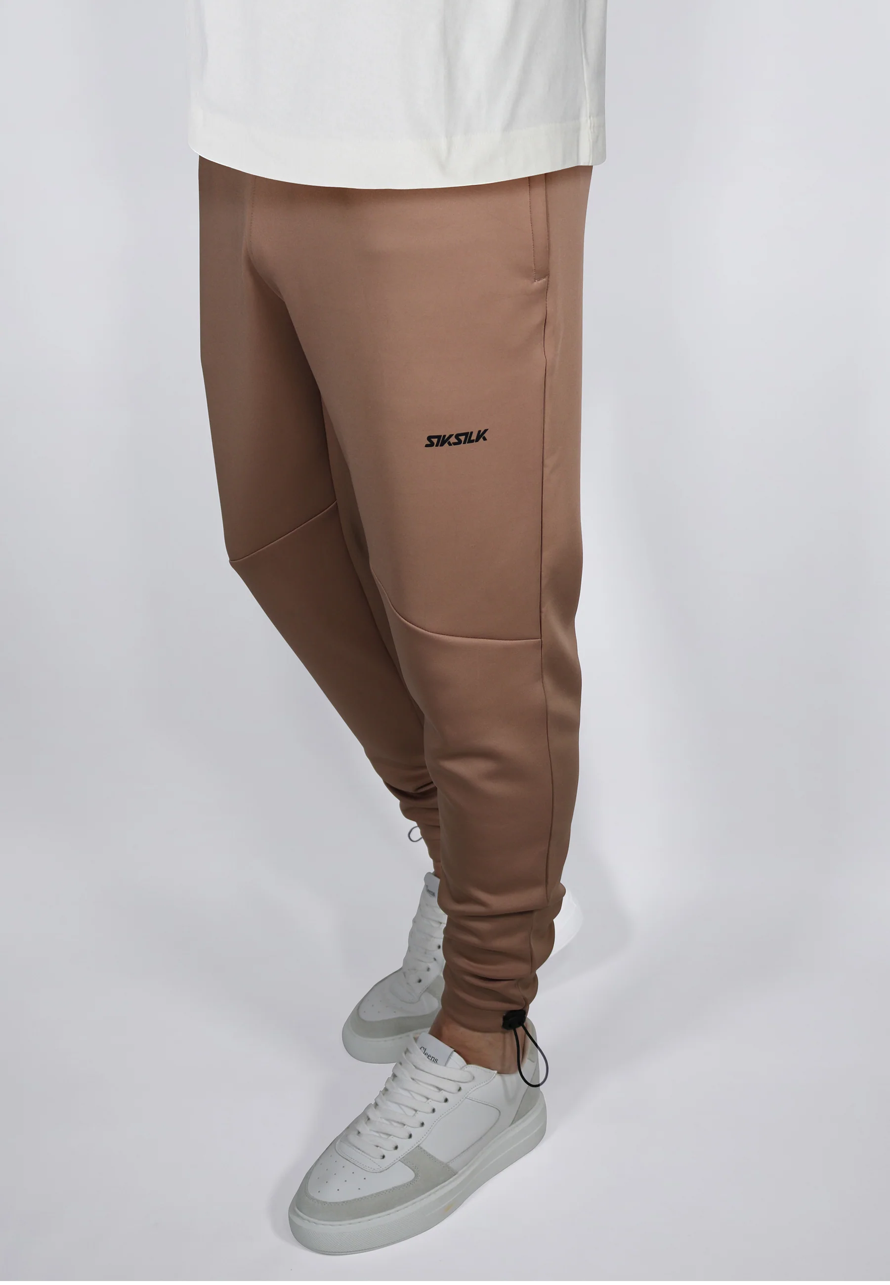 Brown Muscle Fit Joggers