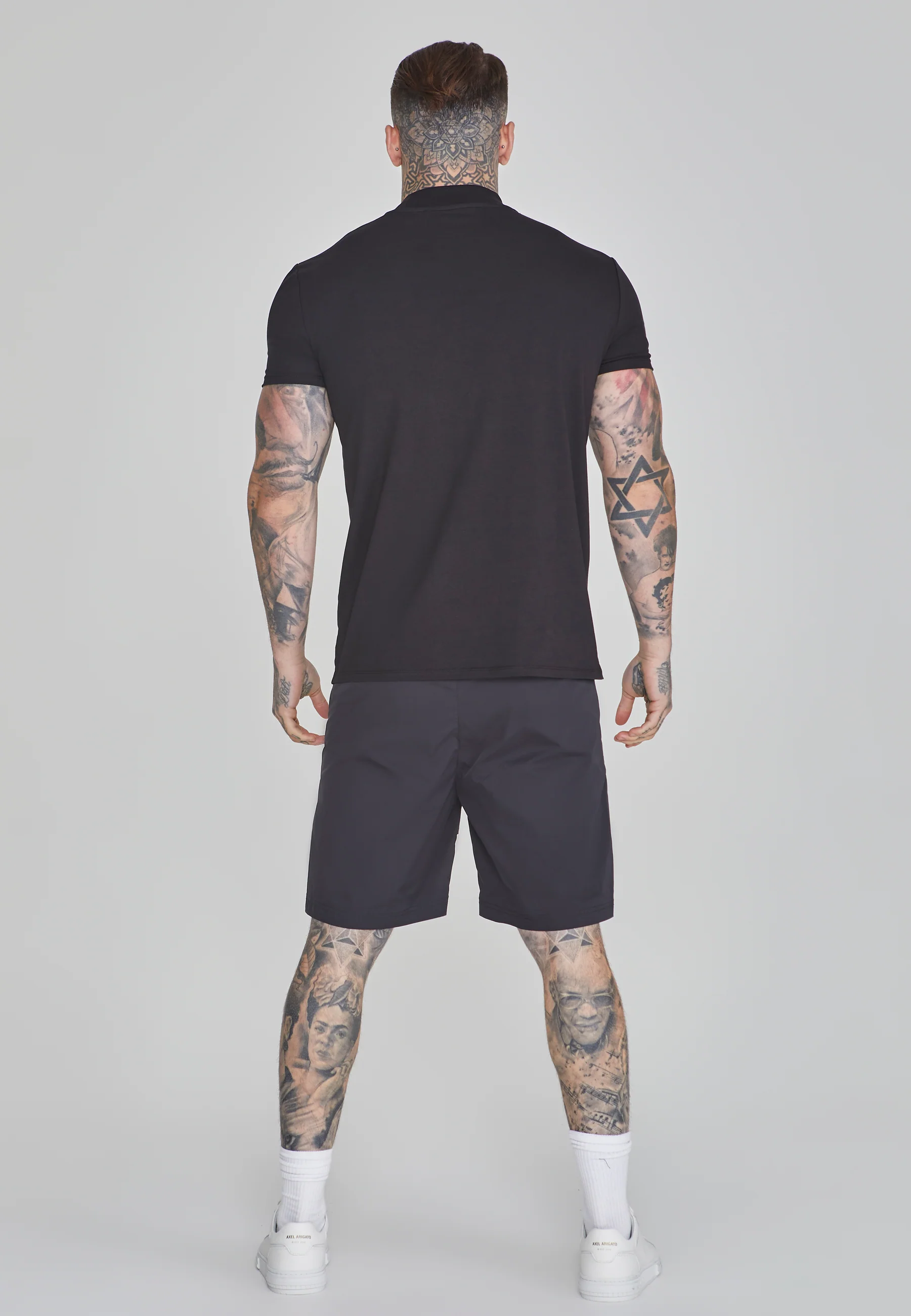 Black Muscle Fit T-Shirt - Image 5