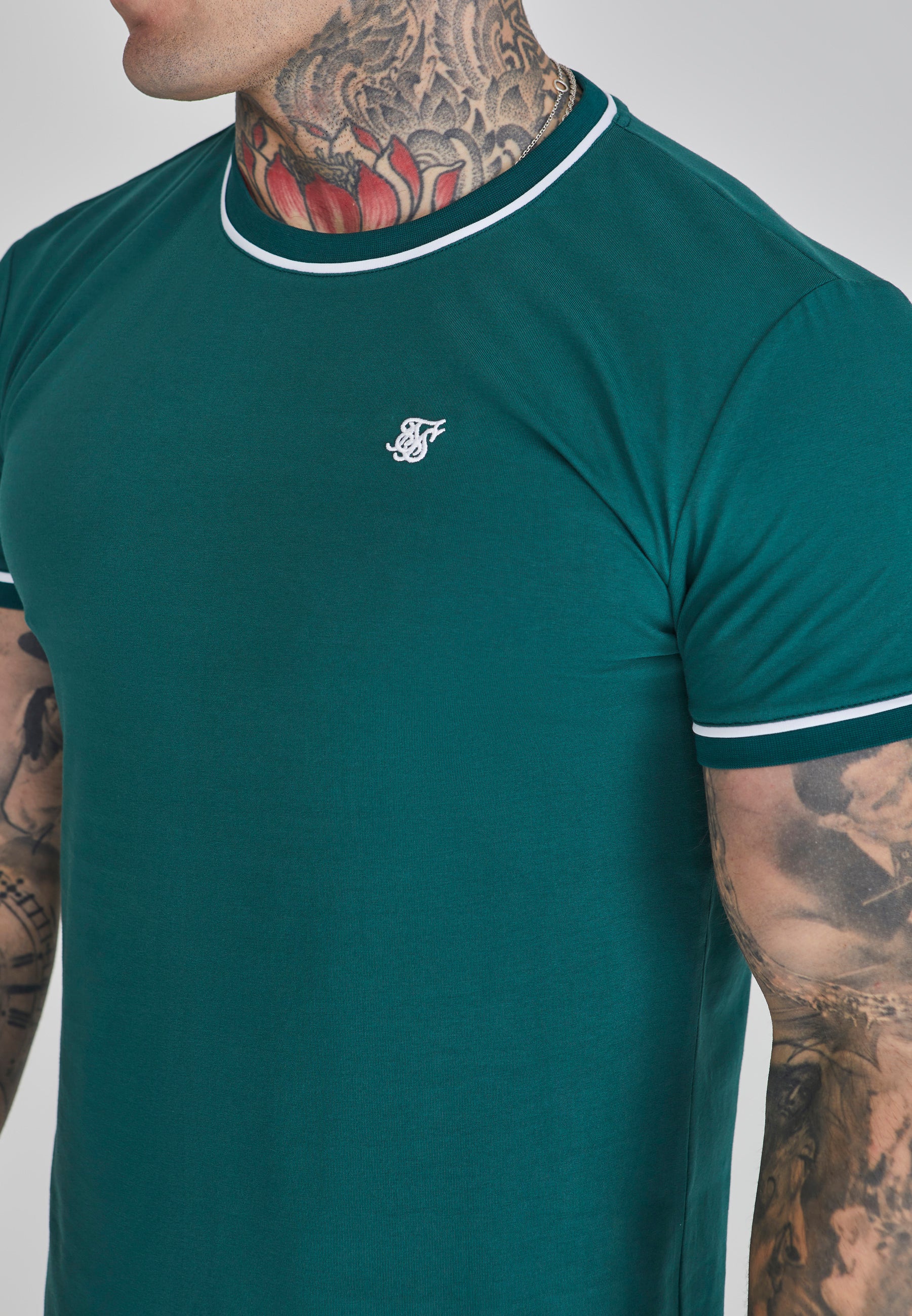 Green Muscle Fit T-Shirt - Image 3