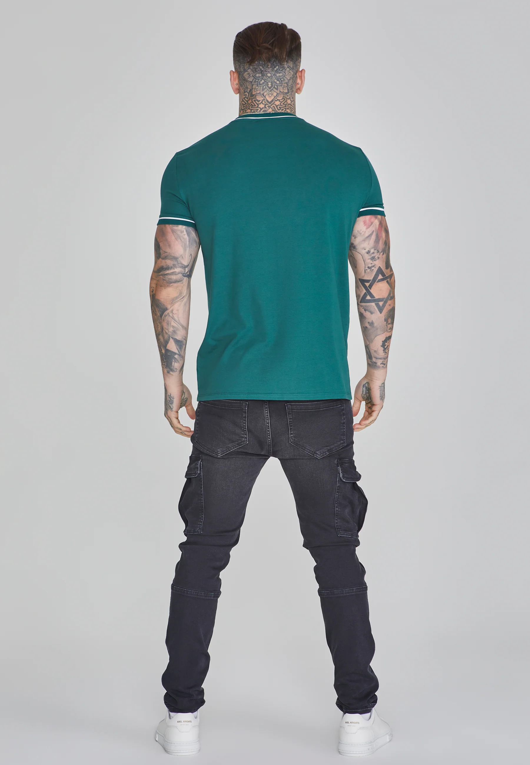 Green Muscle Fit T-Shirt - Image 5