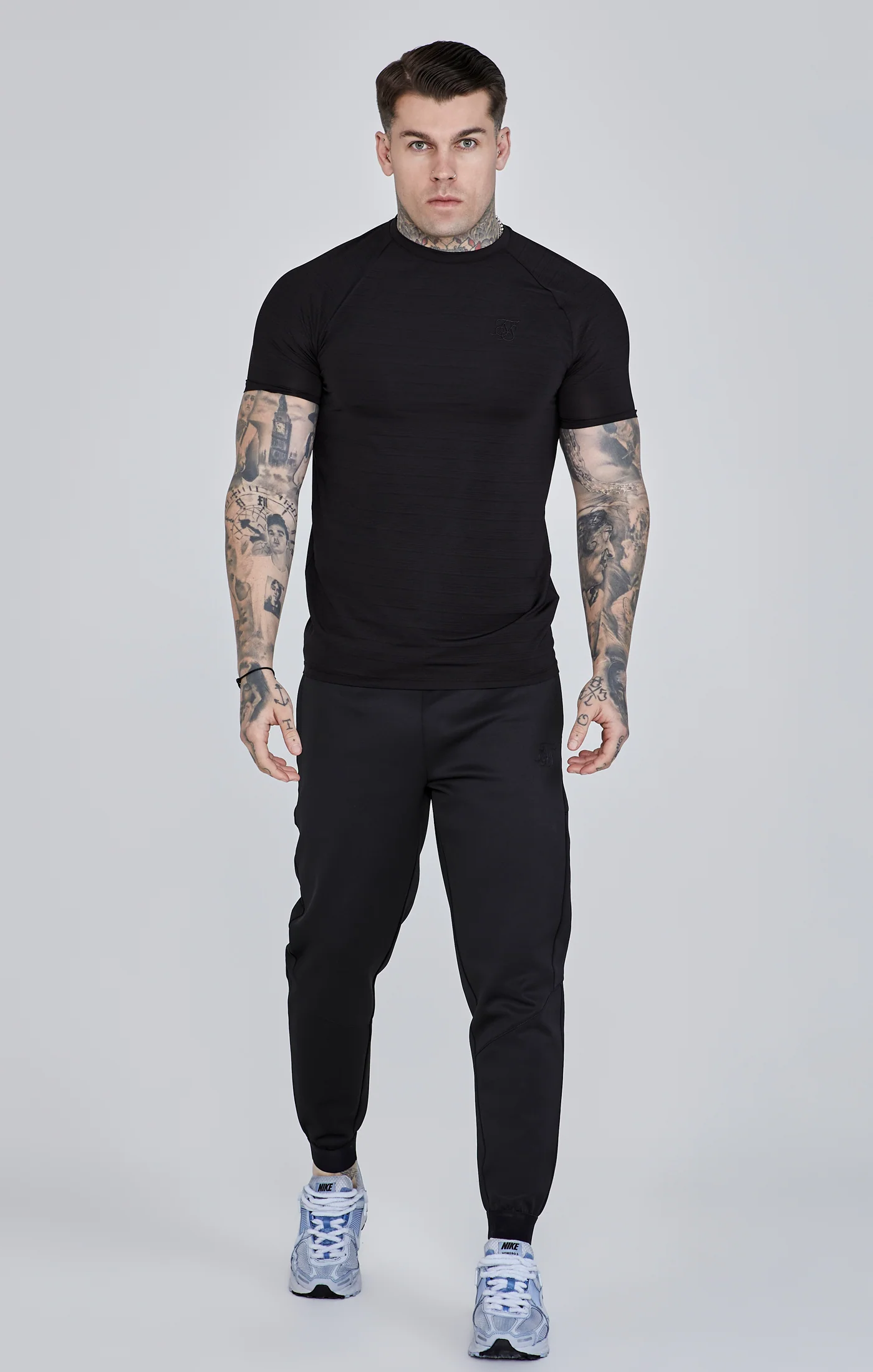 Black Muscle Fit T-Shirt - Image 3