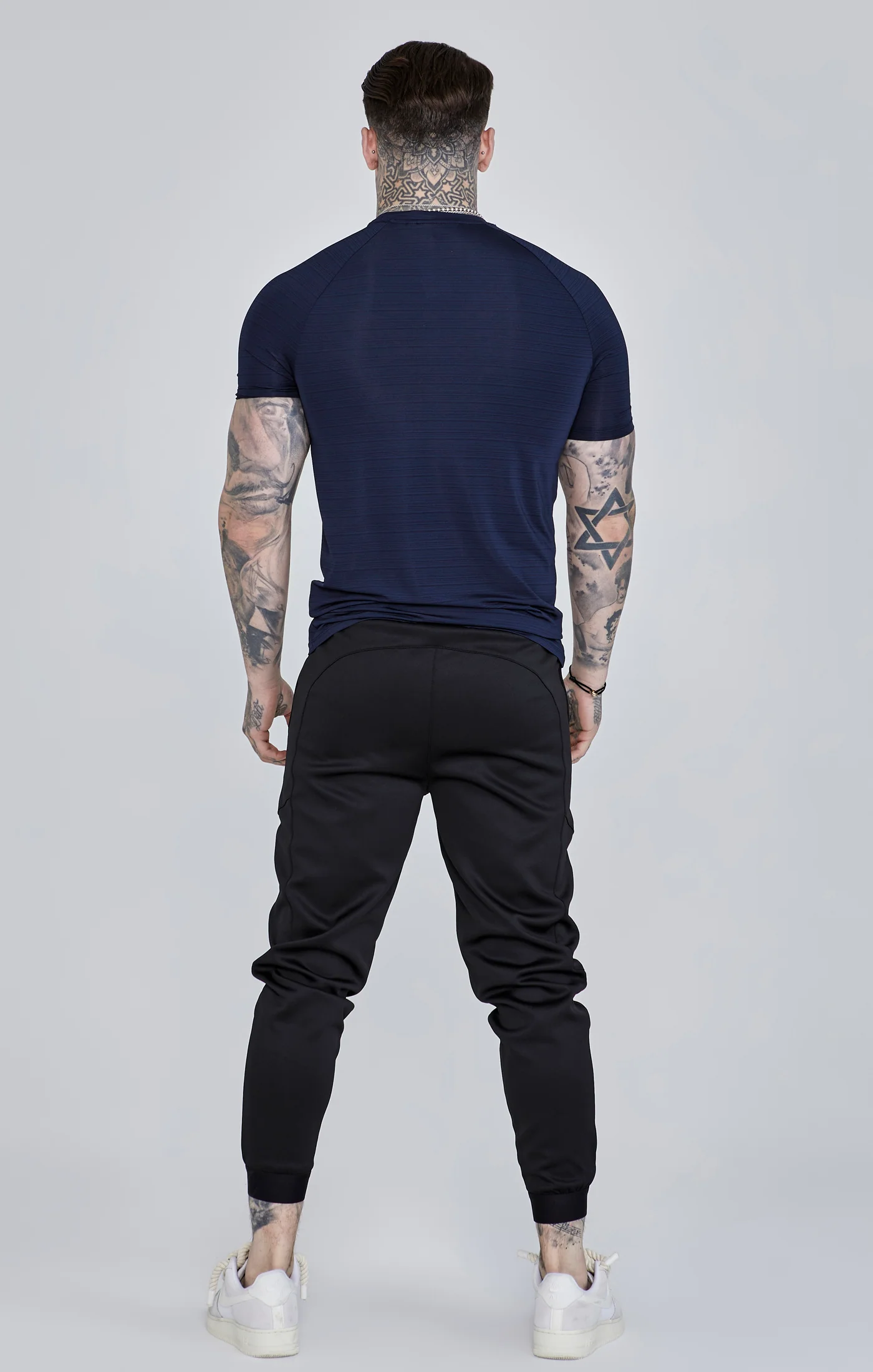 Navy Muscle Fit T-Shirt - Image 5