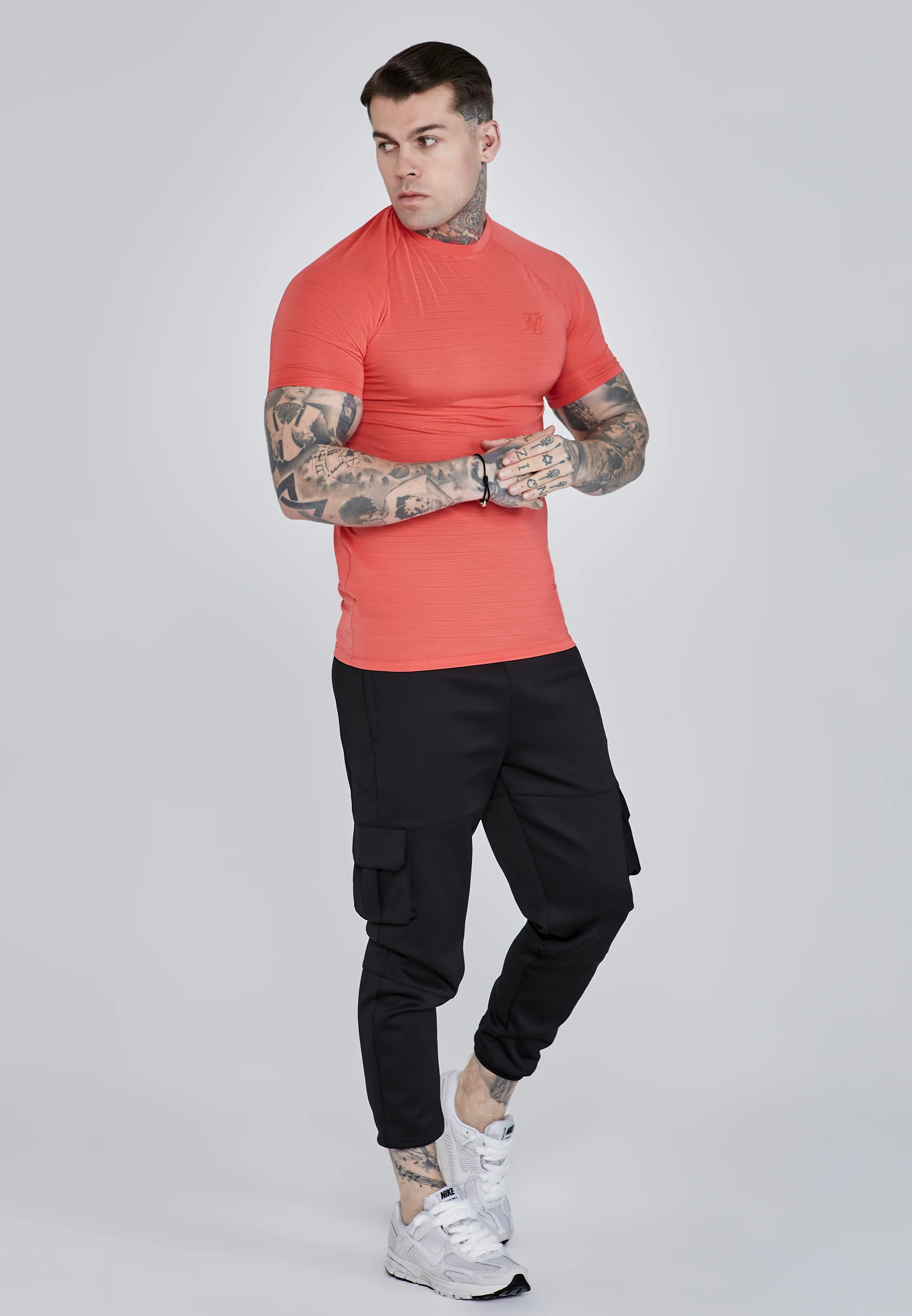 Orange Muscle Fit T-Shirt - Image 4