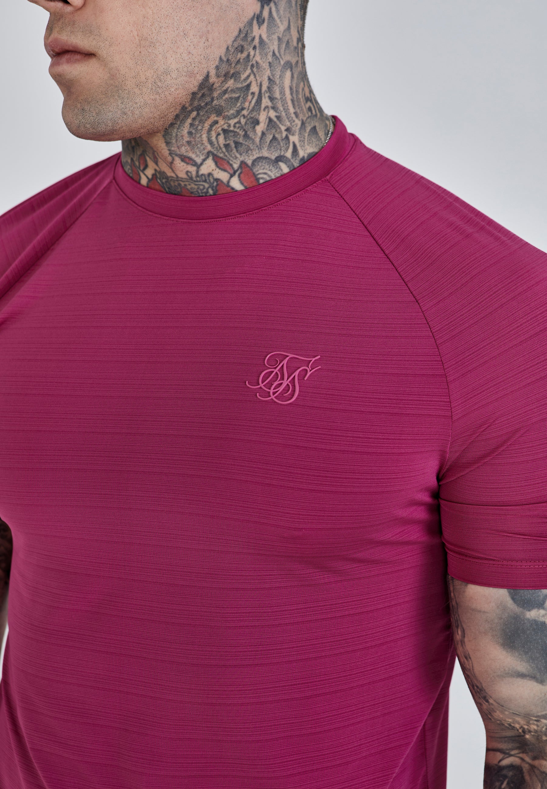 Pink Muscle Fit T-Shirt - Image 3