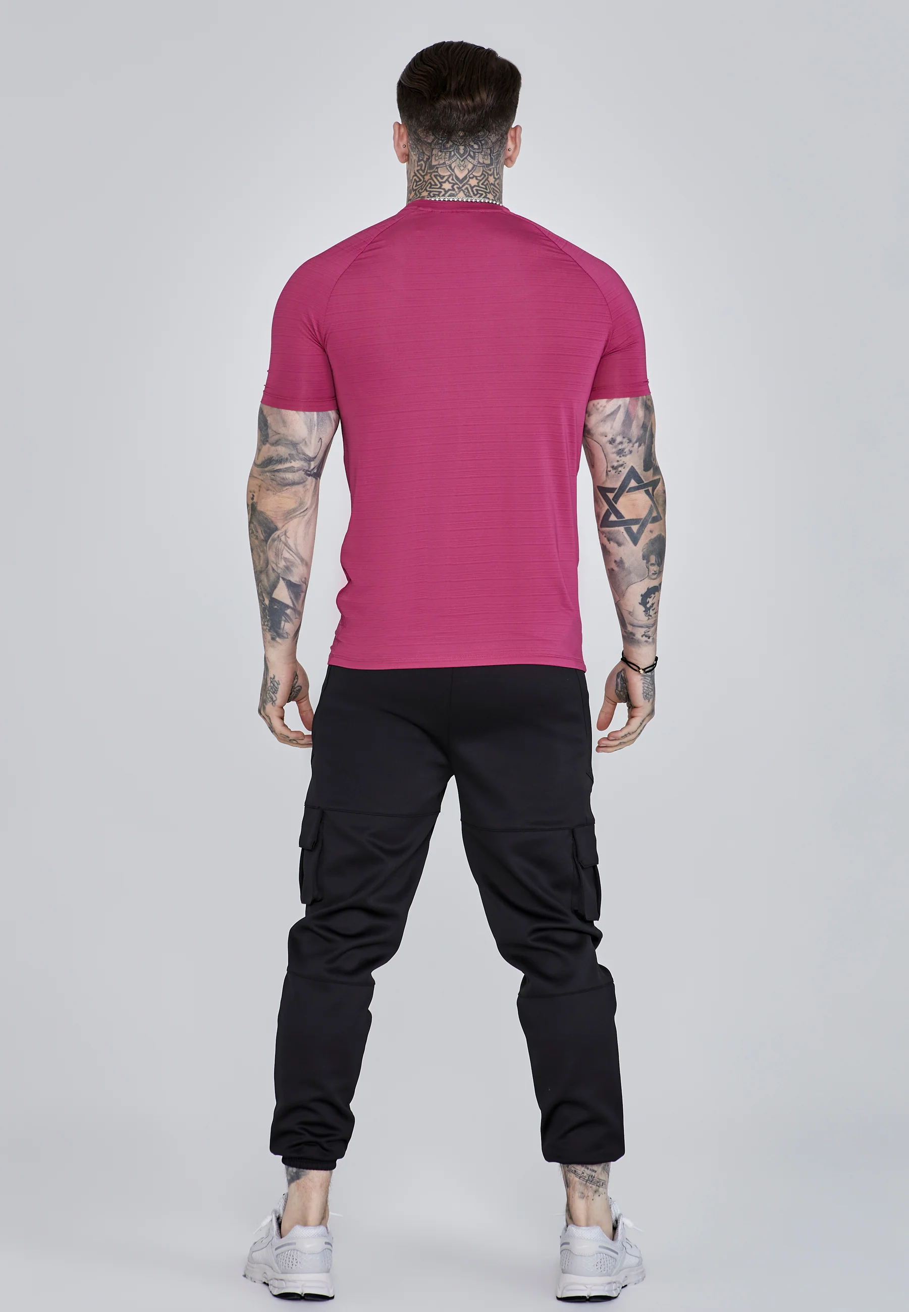 Pink Muscle Fit T-Shirt - Image 5