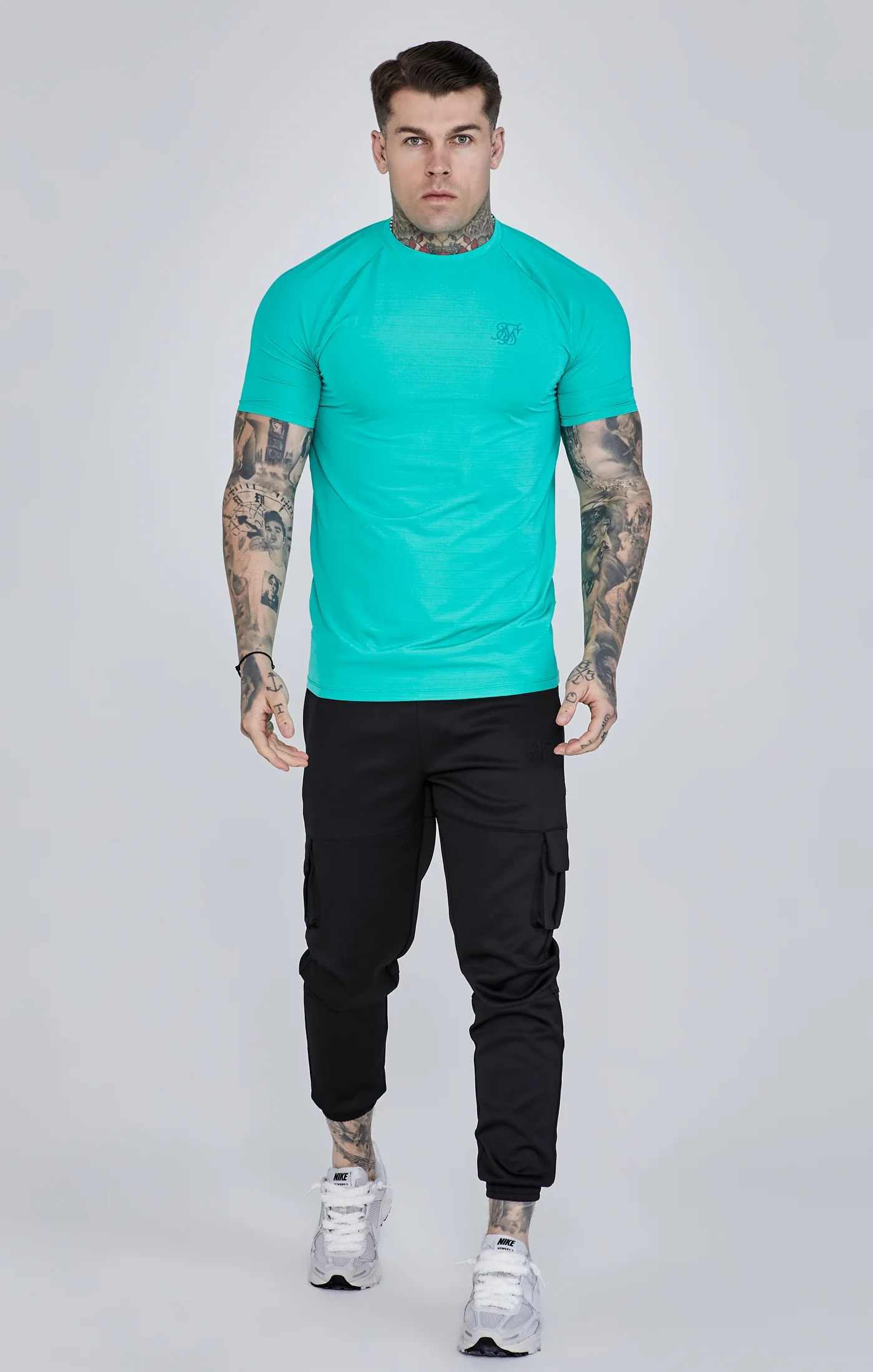Green Muscle Fit T-Shirt - Image 2
