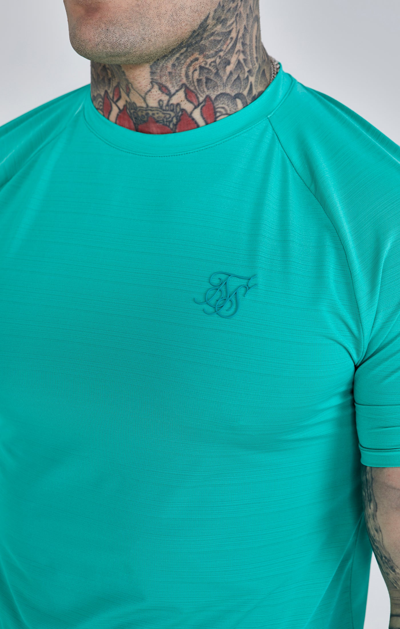 Green Muscle Fit T-Shirt - Image 3