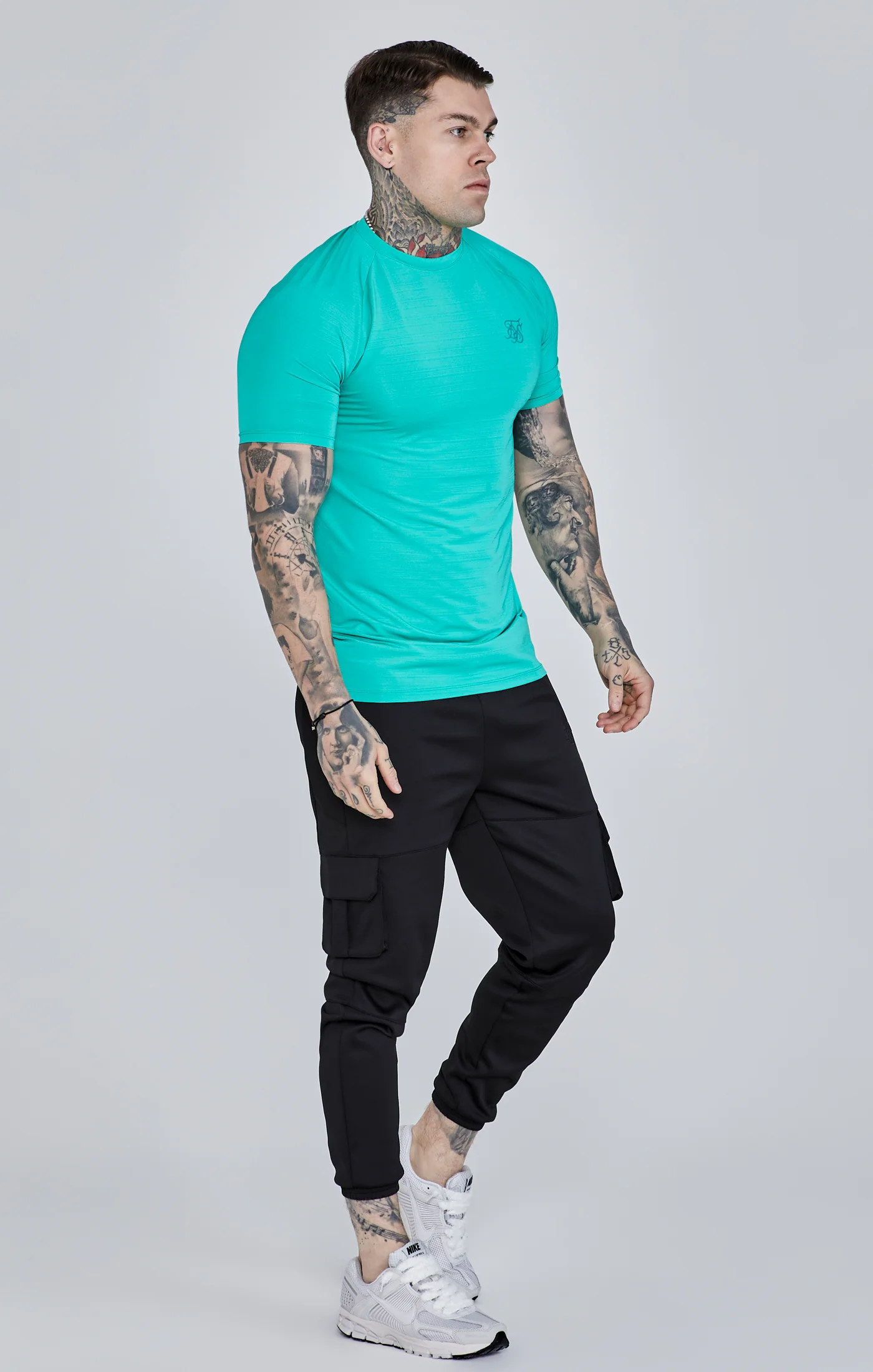 Green Muscle Fit T-Shirt - Image 4