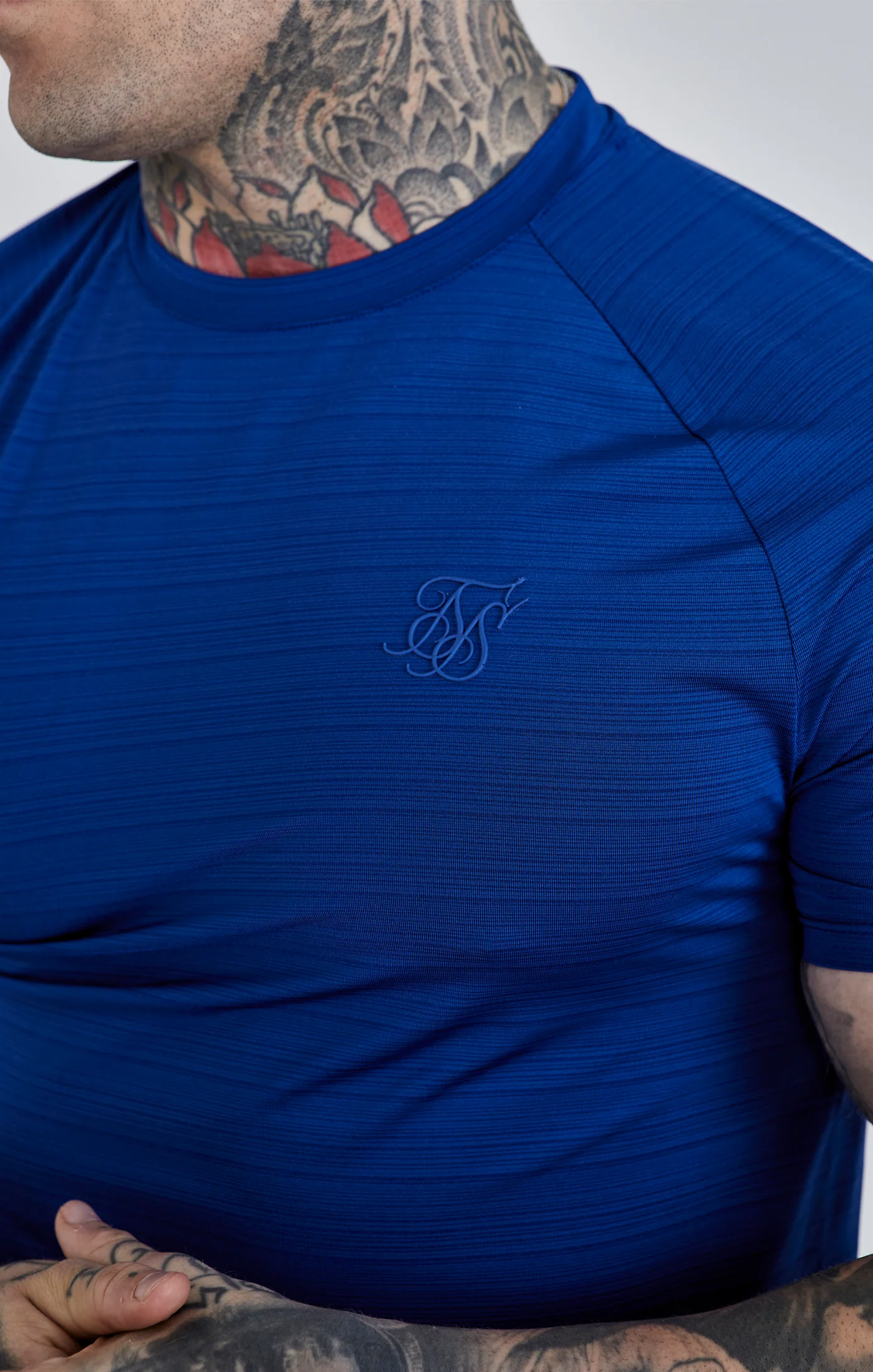 Blue Muscle Fit T-Shirt - Image 3