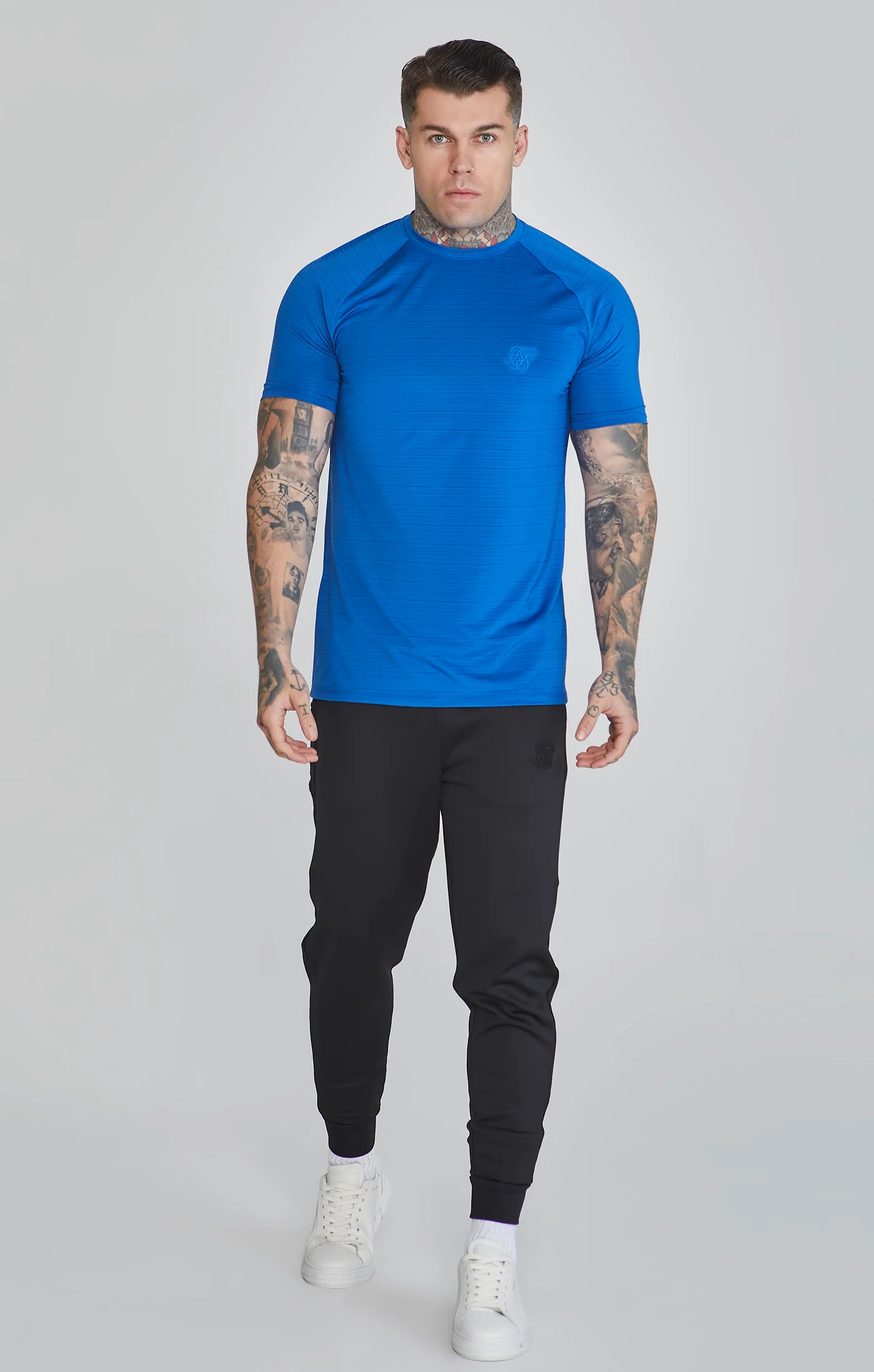 Blue Muscle Fit T-Shirt - Image 2