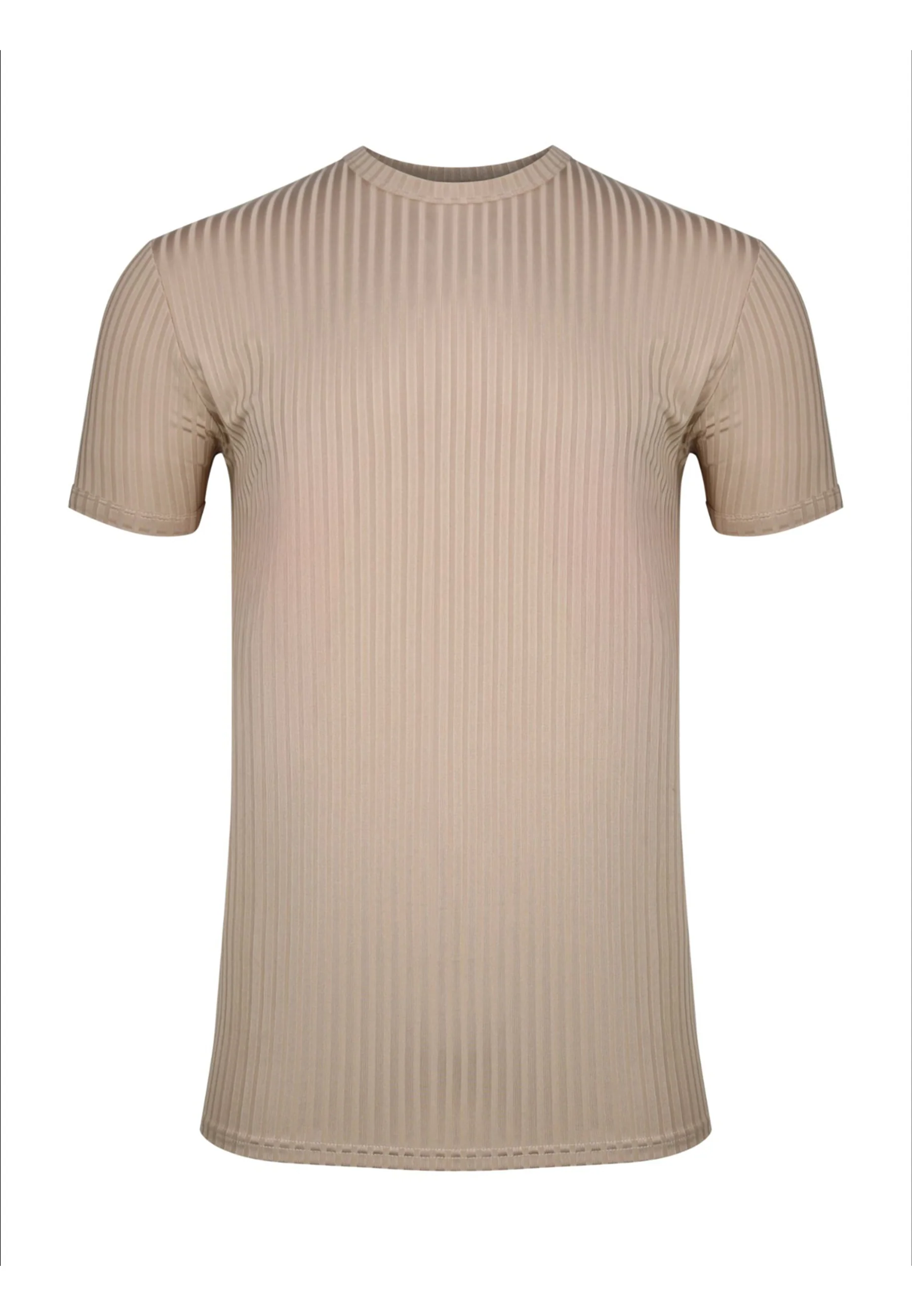 Brown Muscle Fit T-Shirt - Image 6