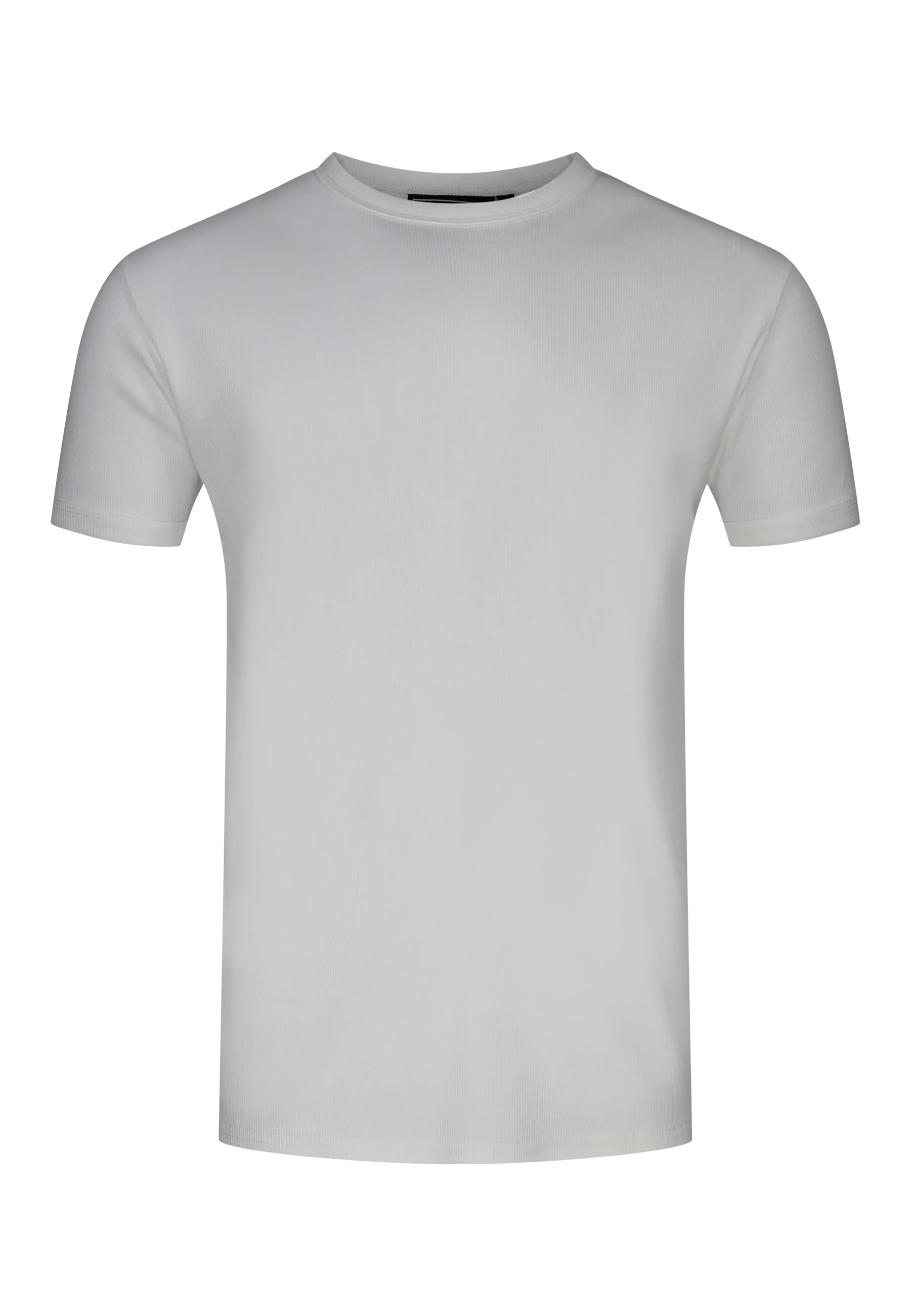 White Muscle Fit T-Shirt - Image 6