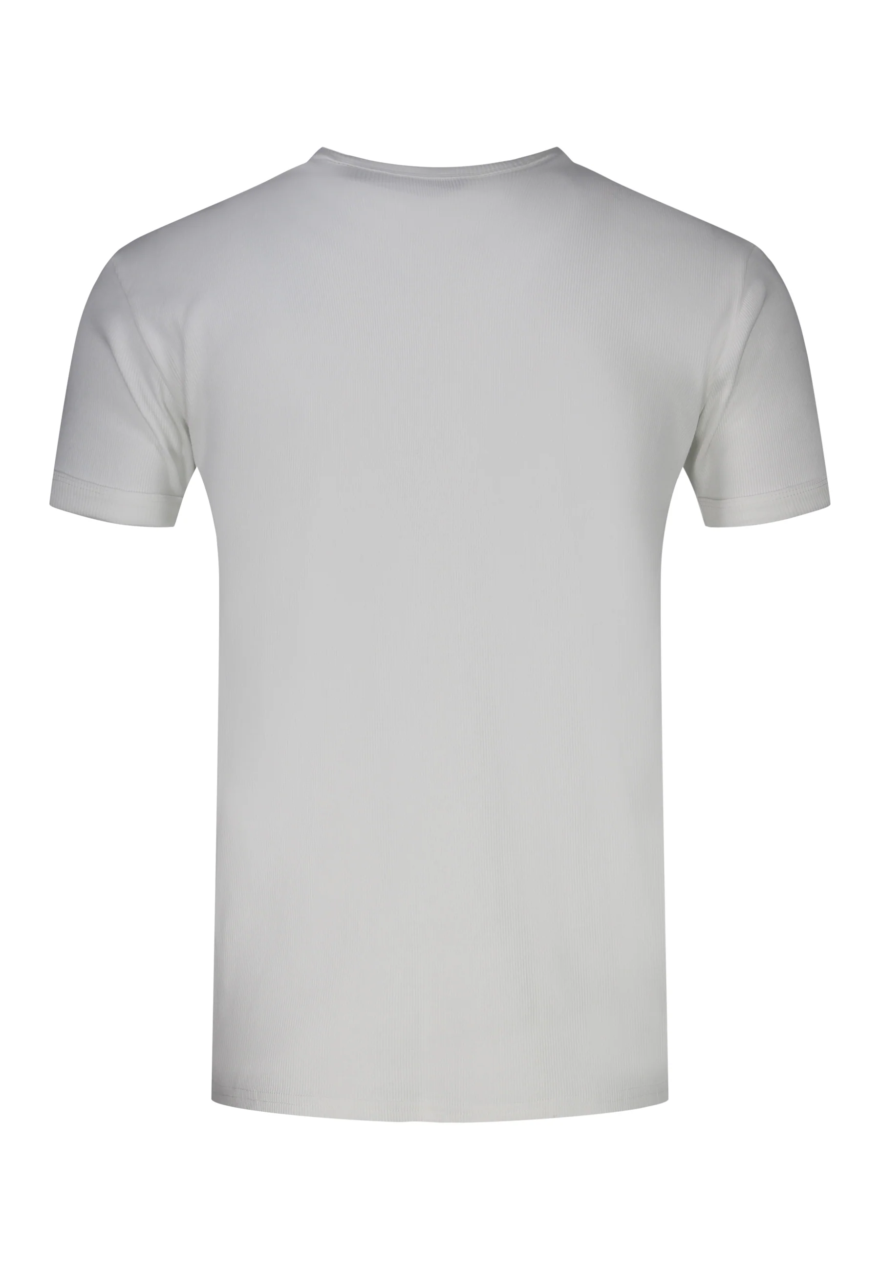 White Muscle Fit T-Shirt - Image 7