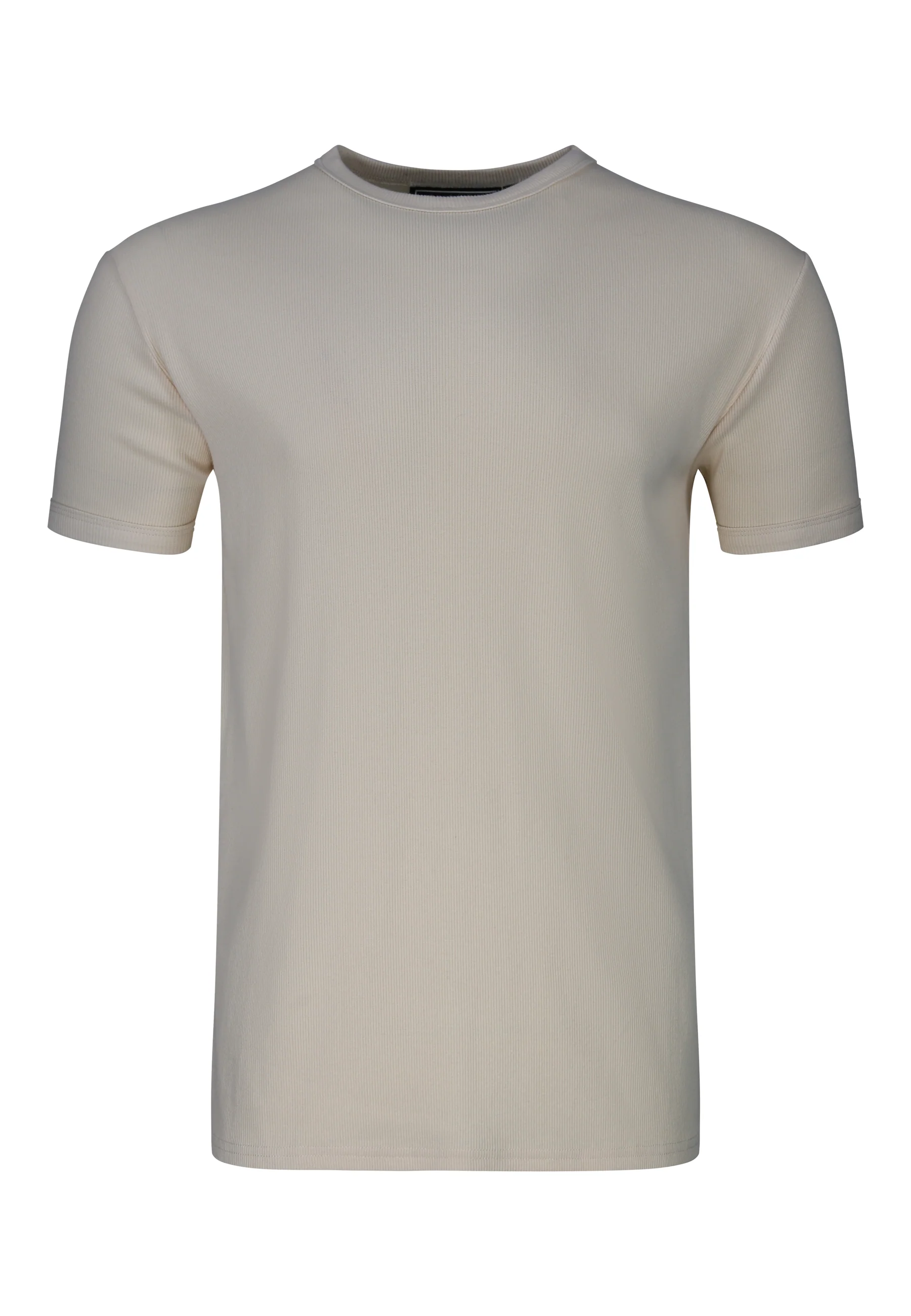 Ecru Muscle Fit T-Shirt - Image 7