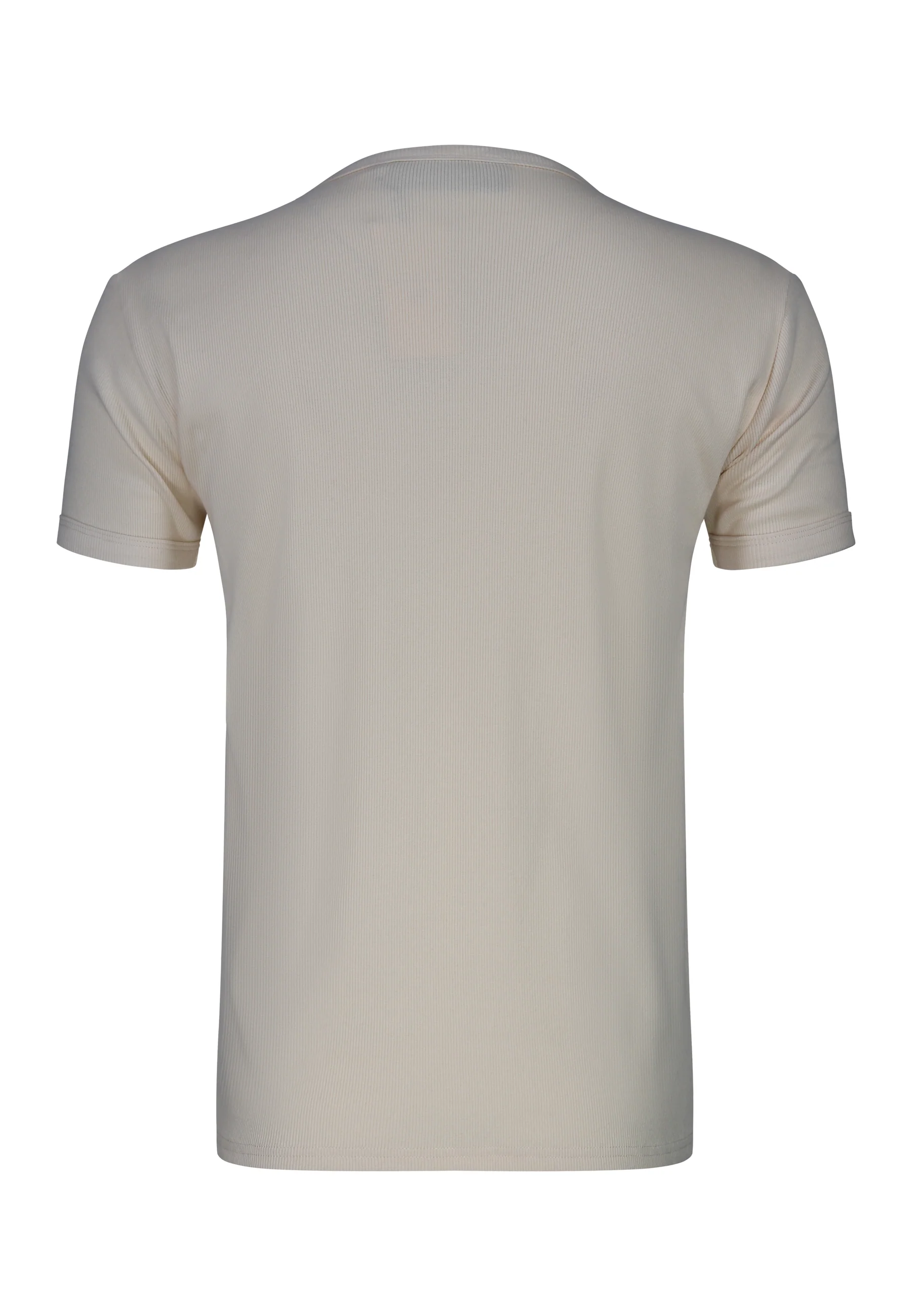 Ecru Muscle Fit T-Shirt - Image 8