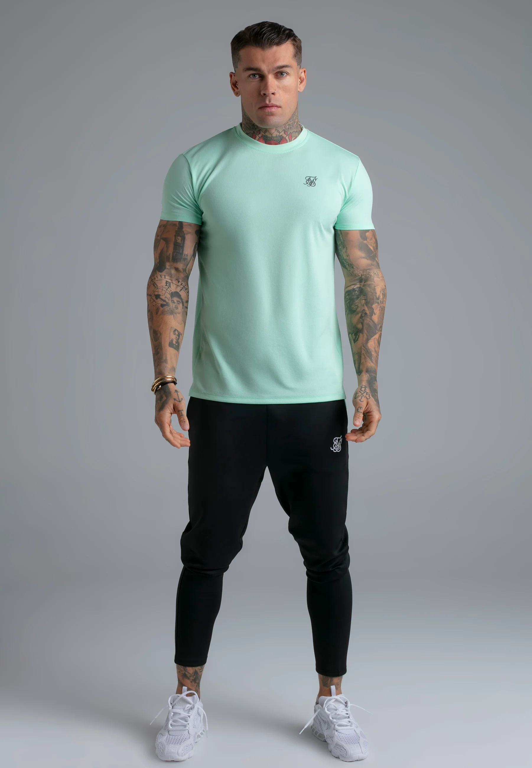 Teal Muscle Fit T-Shirt - Image 4