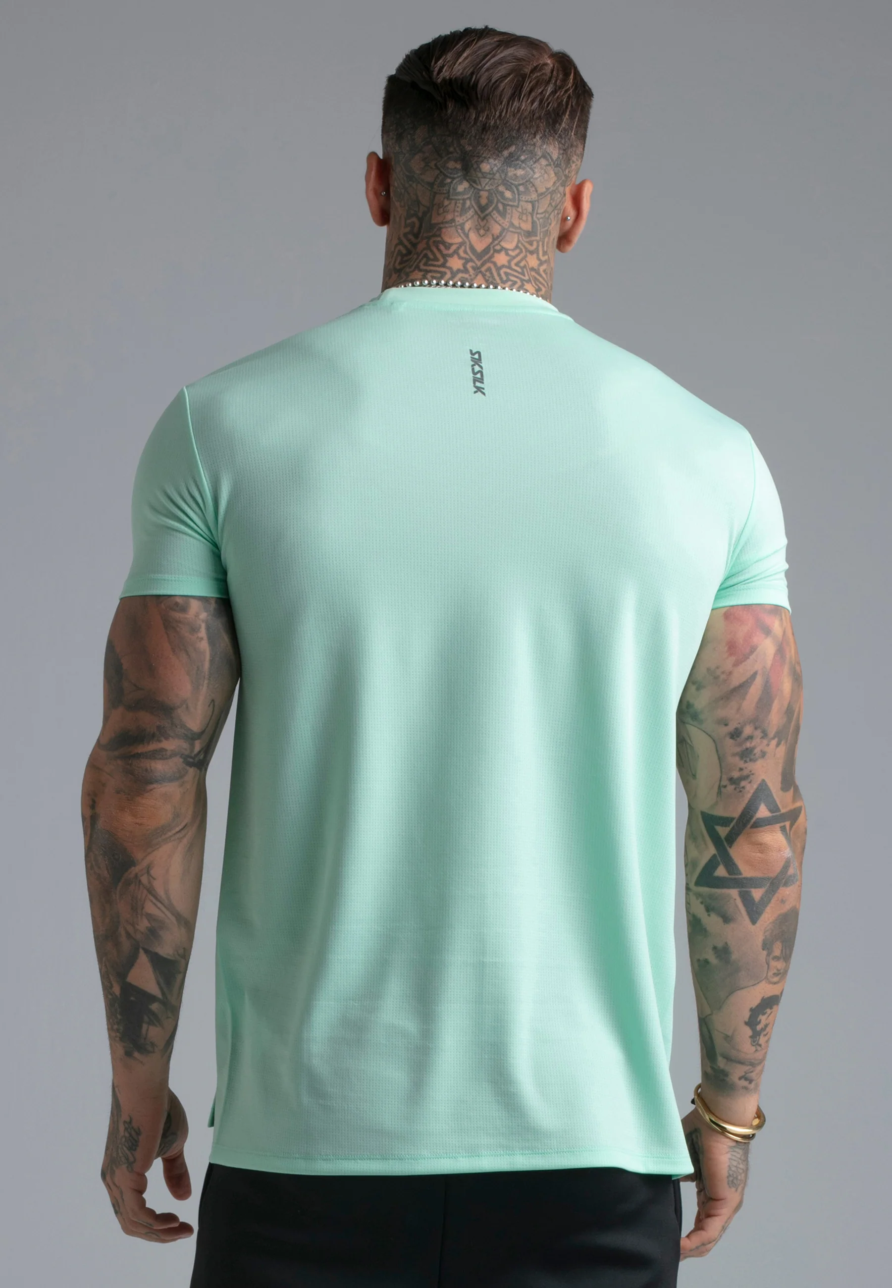 Teal Muscle Fit T-Shirt - Image 6