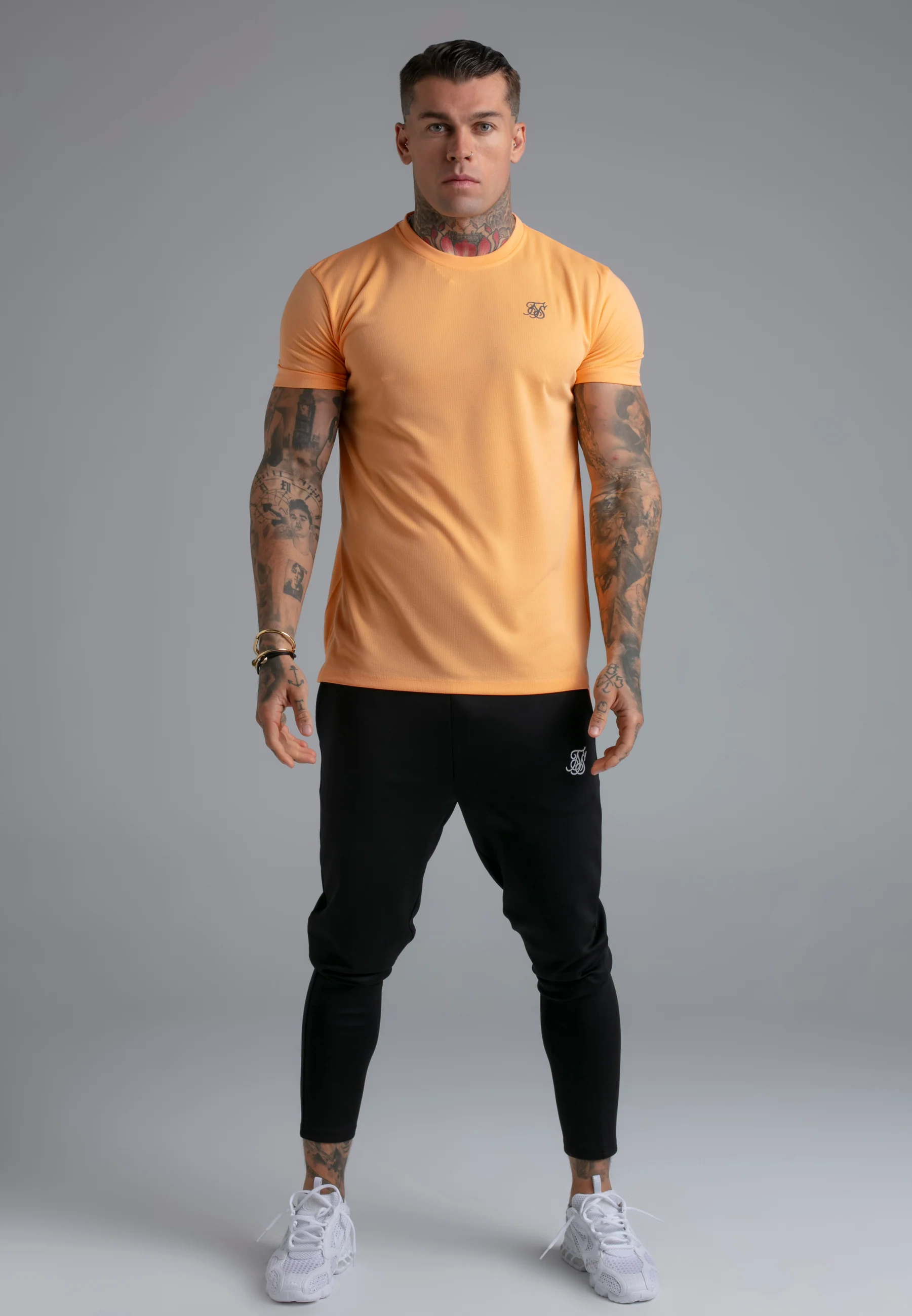Orange Muscle Fit T-Shirt - Image 3