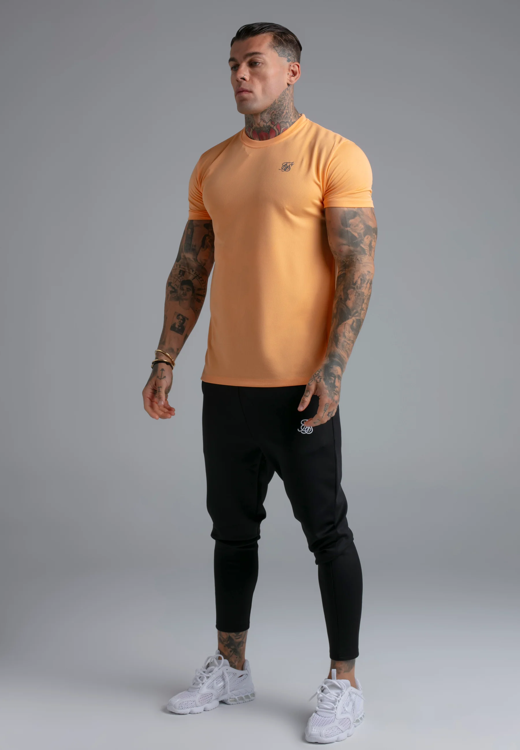 Orange Muscle Fit T-Shirt - Image 4
