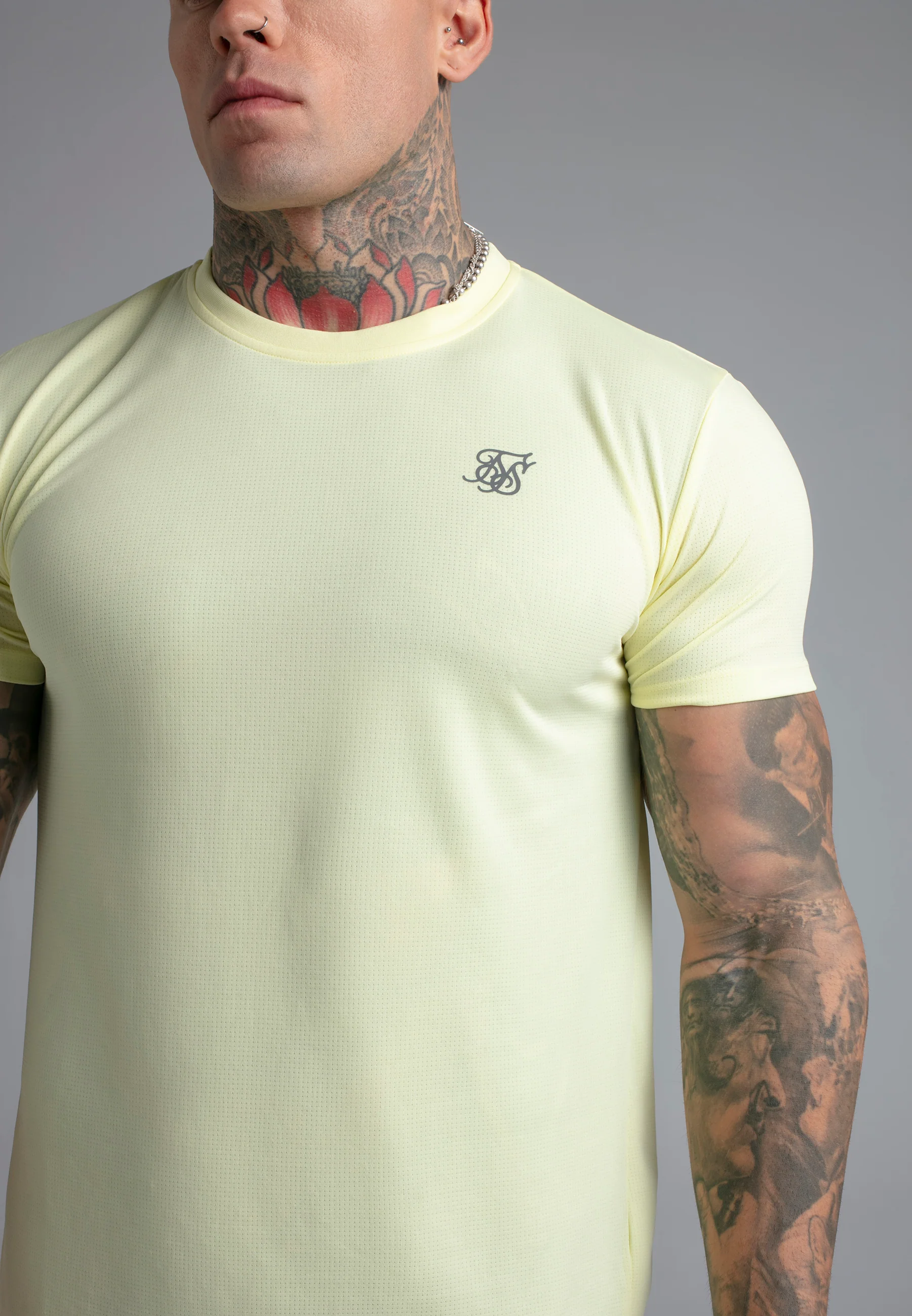 Yellow Muscle Fit T-Shirt - Image 2