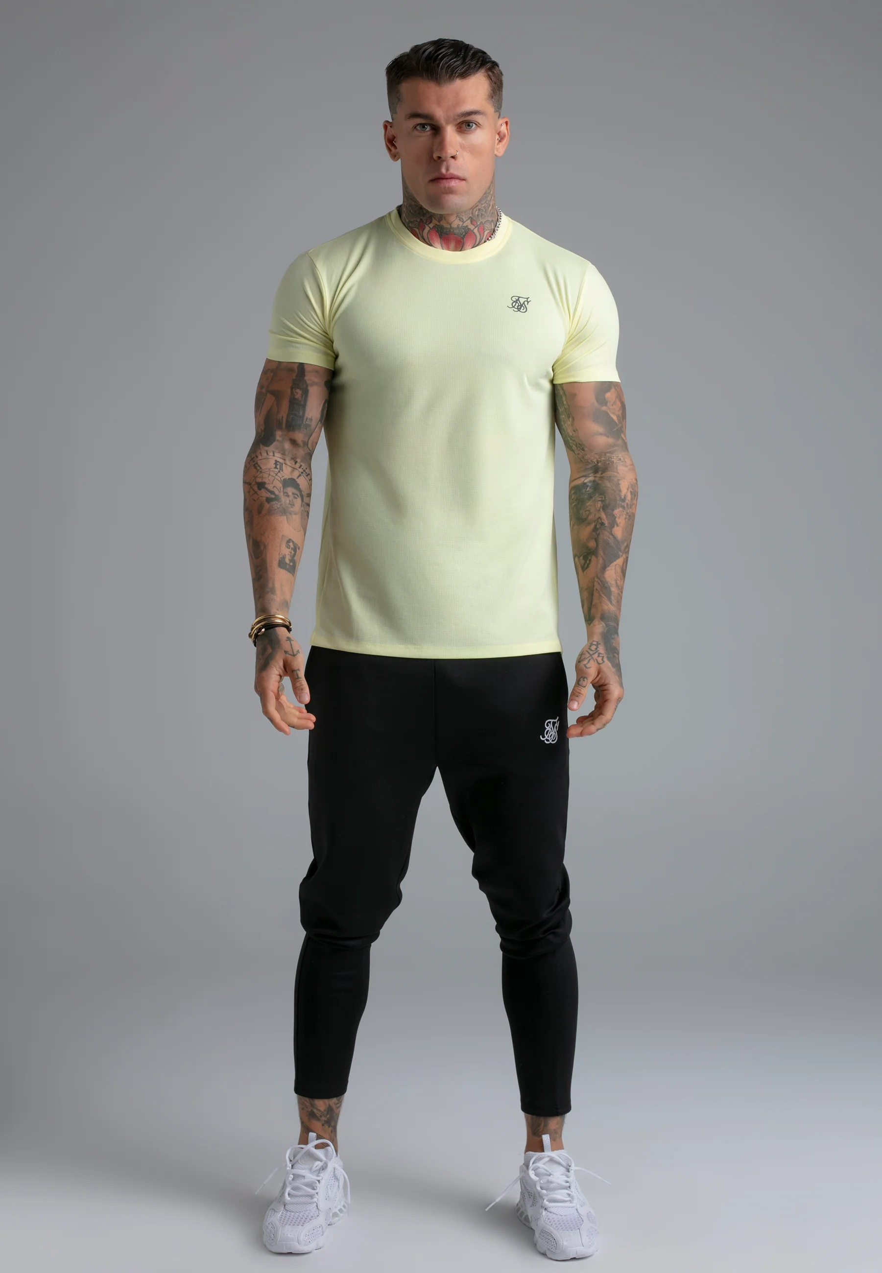 Yellow Muscle Fit T-Shirt - Image 3