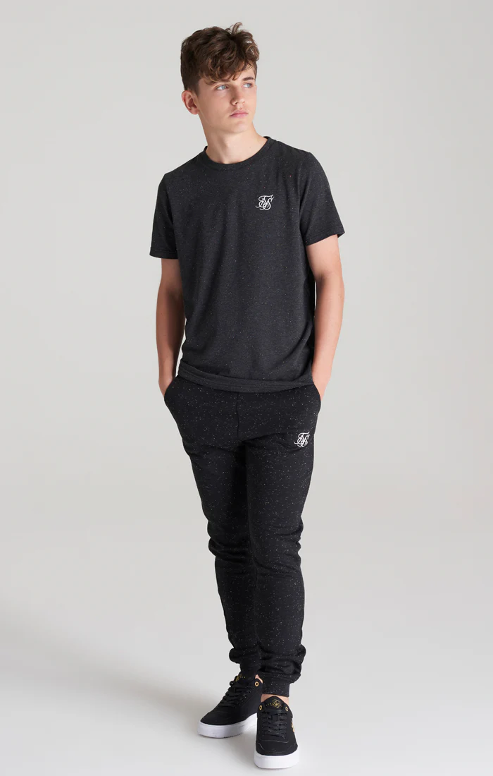 Boys Black Neps Jogger - Image 4
