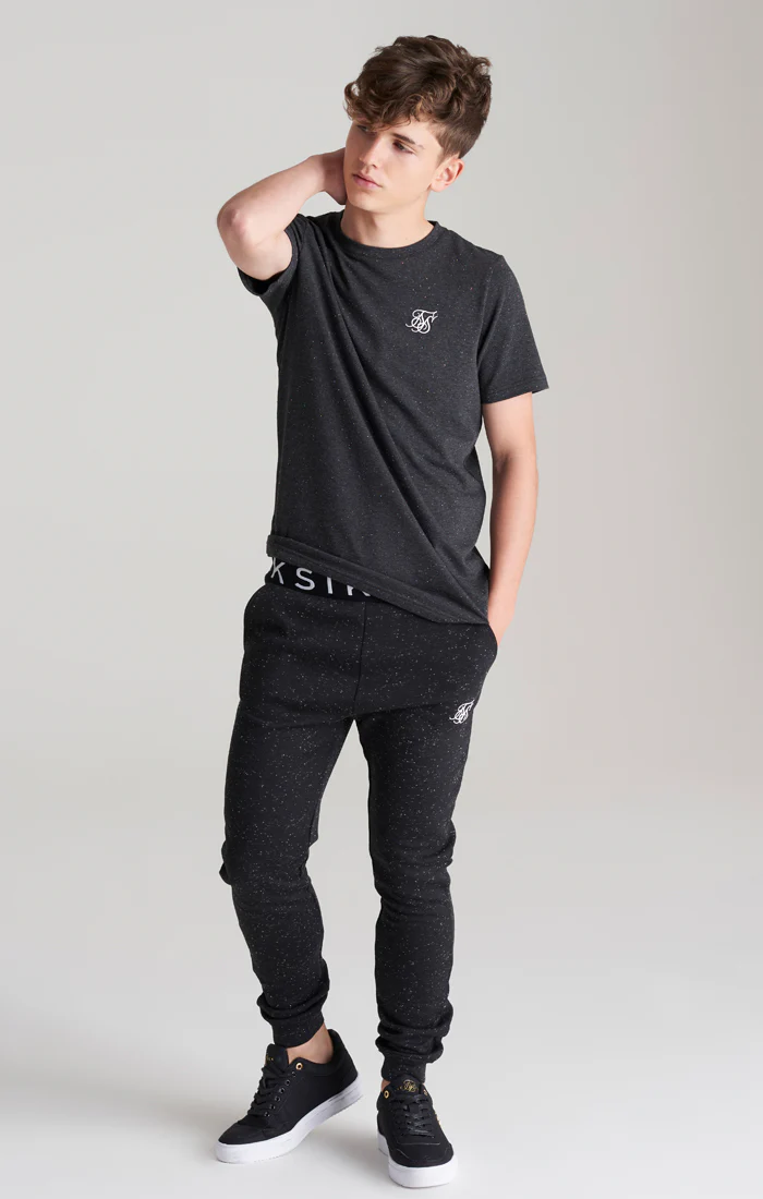 Boys Black Neps Jogger - Image 5
