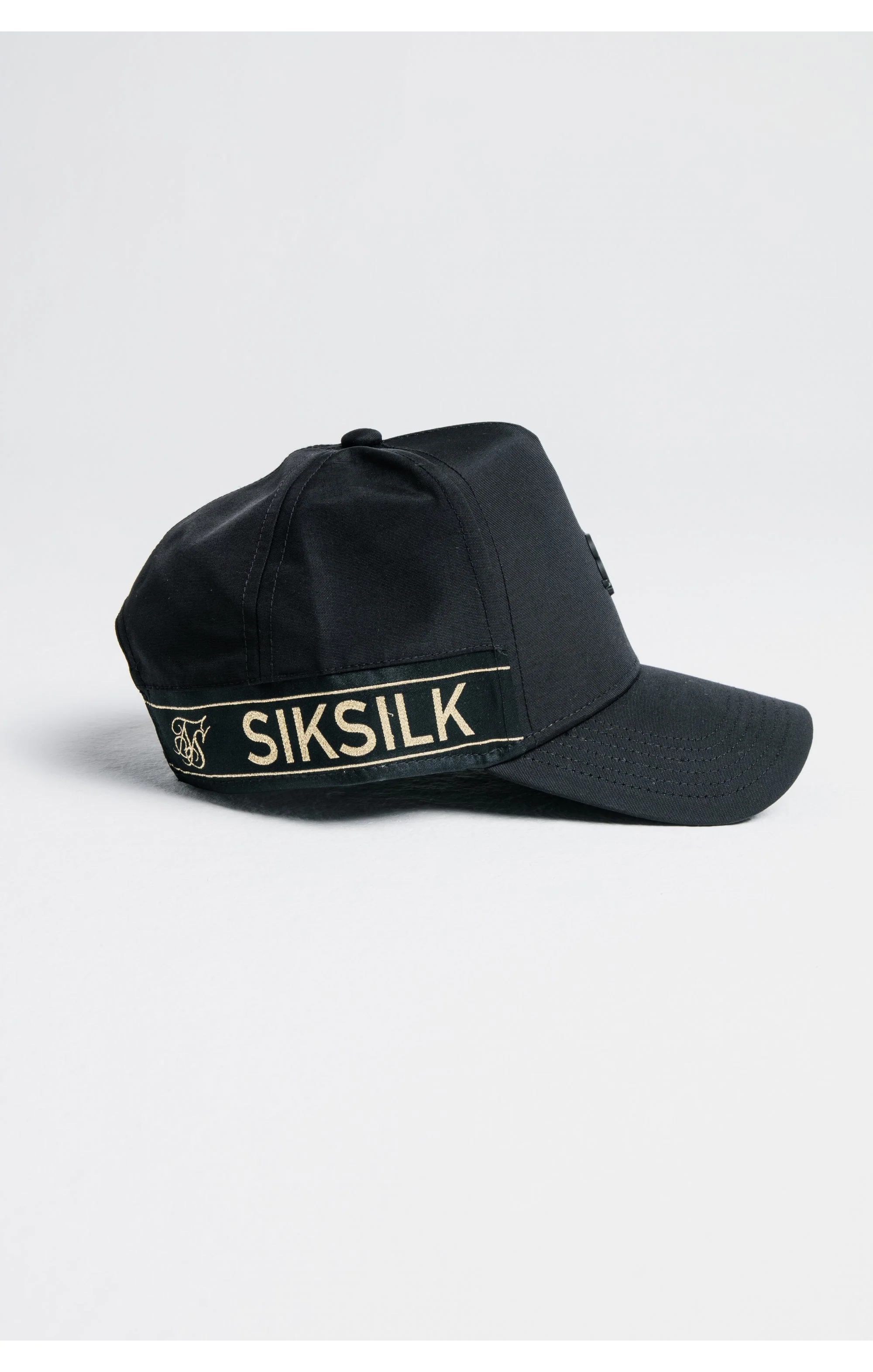SikSilk Nylon Tape trucker - Black & Gold - Image 4