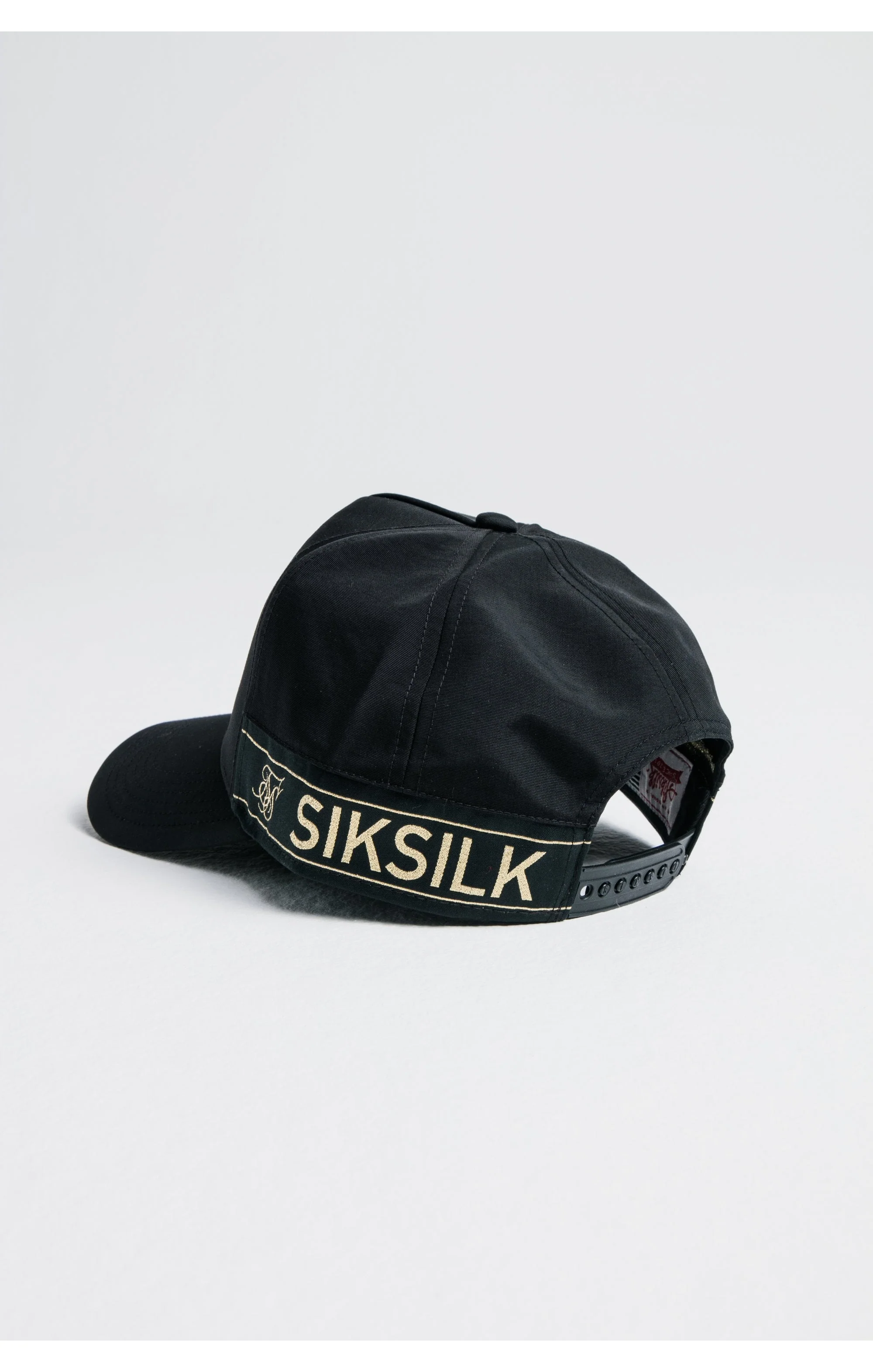 SikSilk Nylon Tape trucker - Black & Gold - Image 5