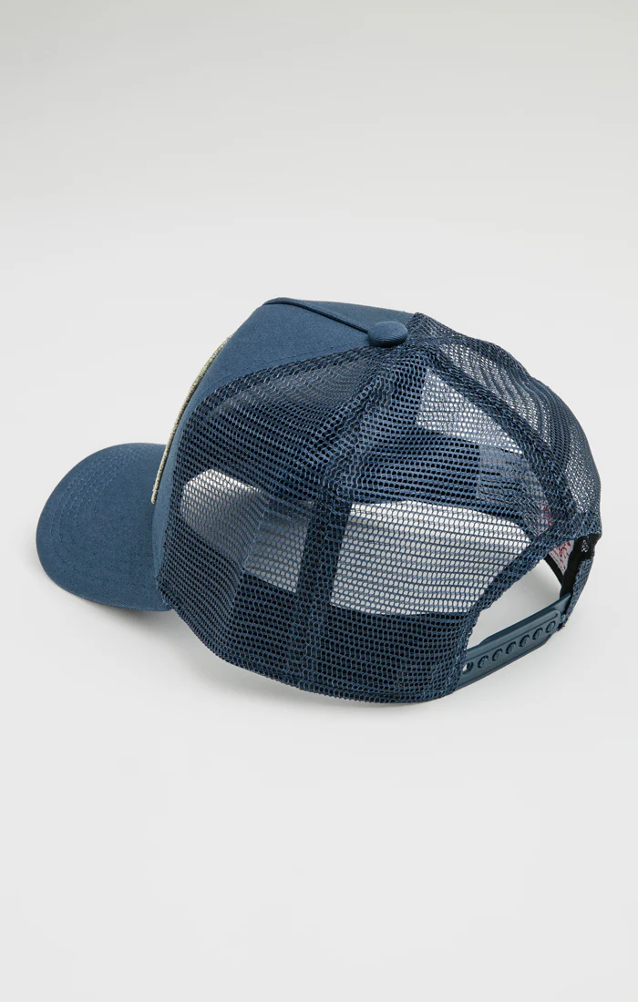 SikSilk Og Patch Trucker - Blue - Image 3