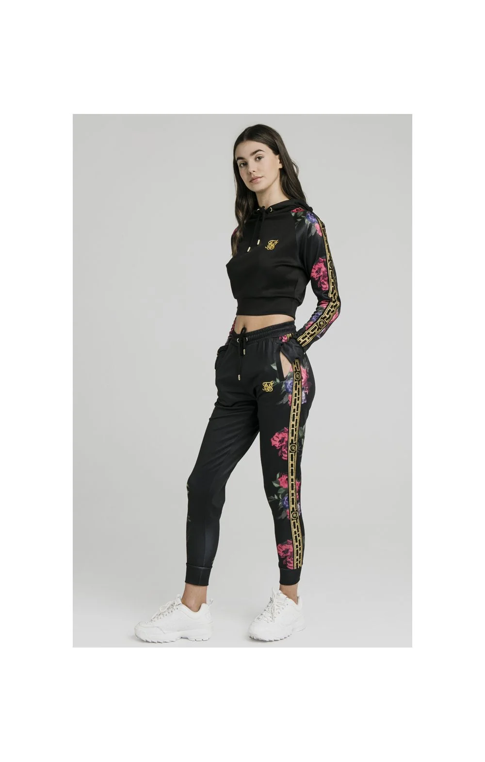 SikSilk Oil Paint Track Top – Black - Image 5