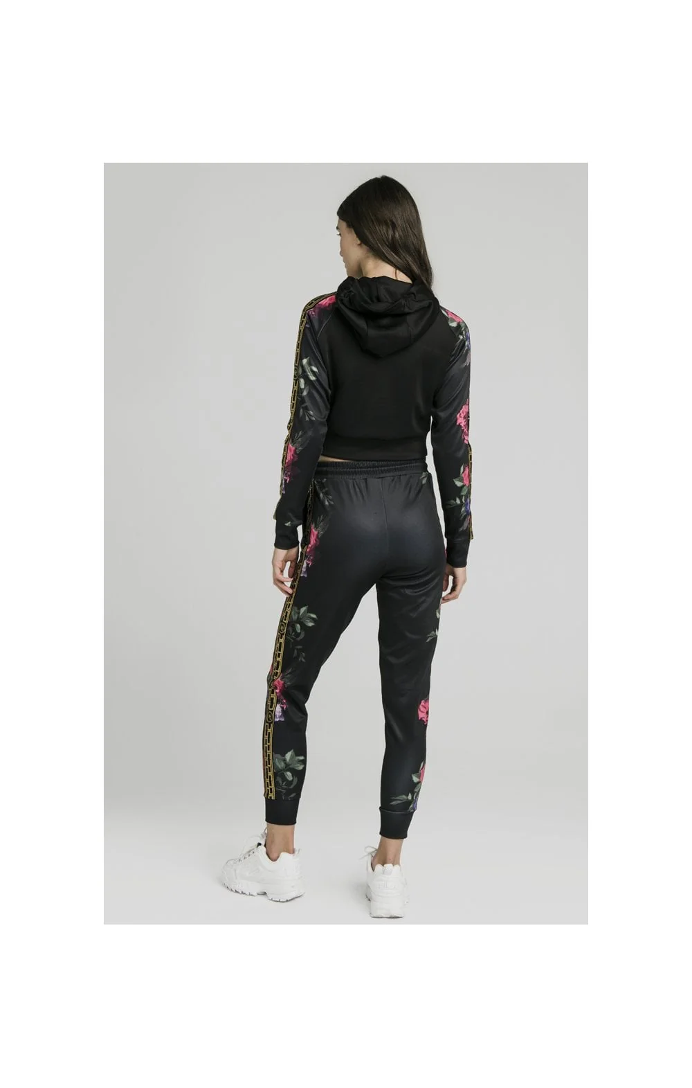 SikSilk Oil Paint Track Top – Black - Image 7