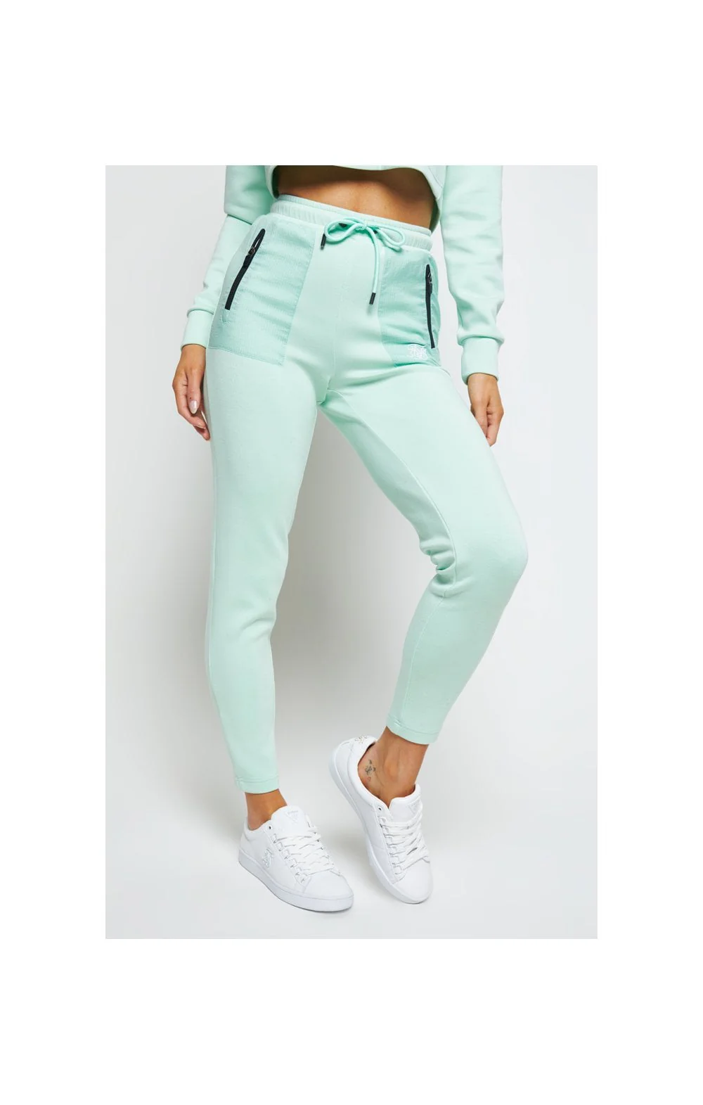 SikSilk Opal Track Pants - Mint - Image 4