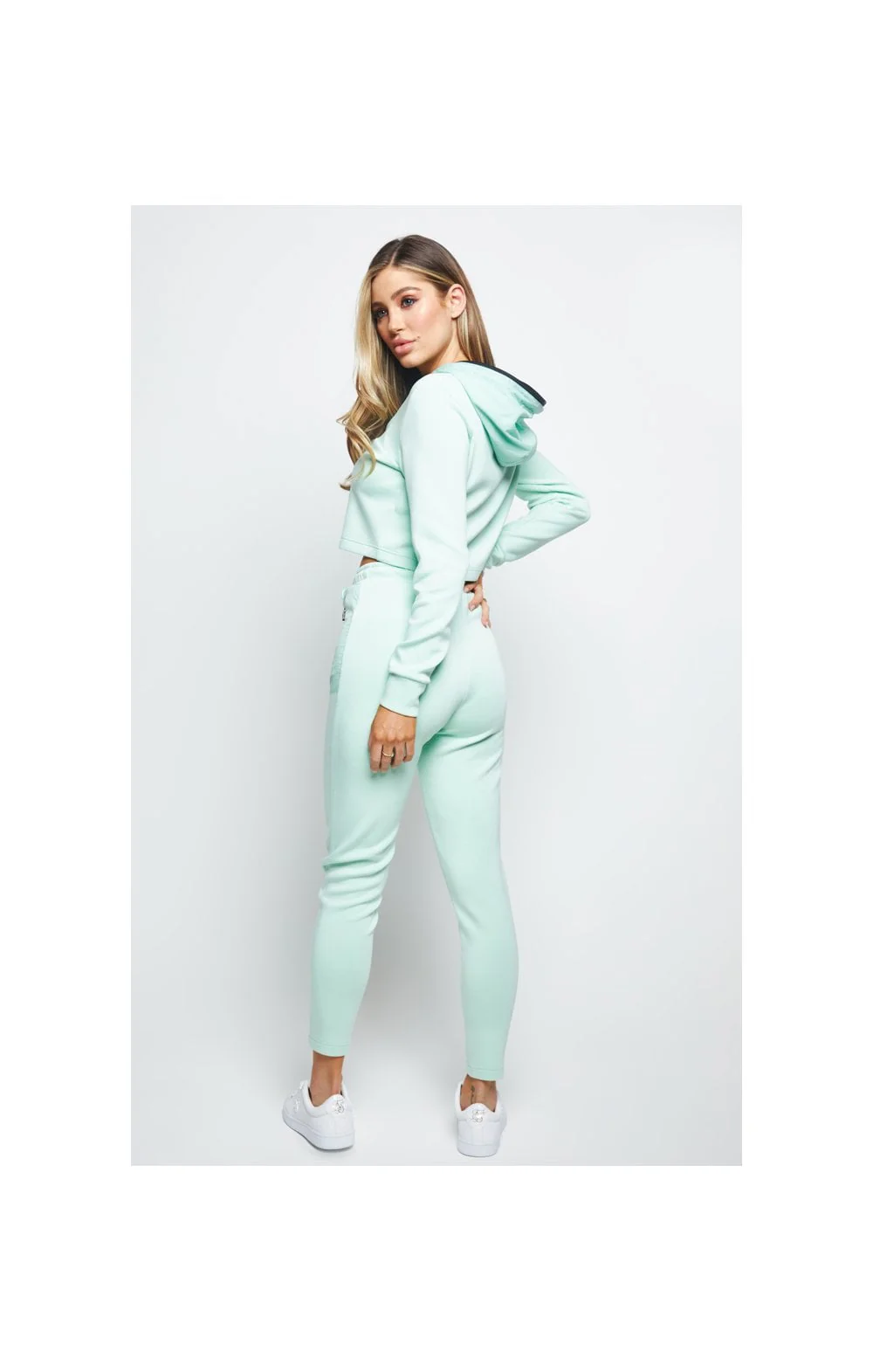 SikSilk Opal Track Top - Mint - Image 6