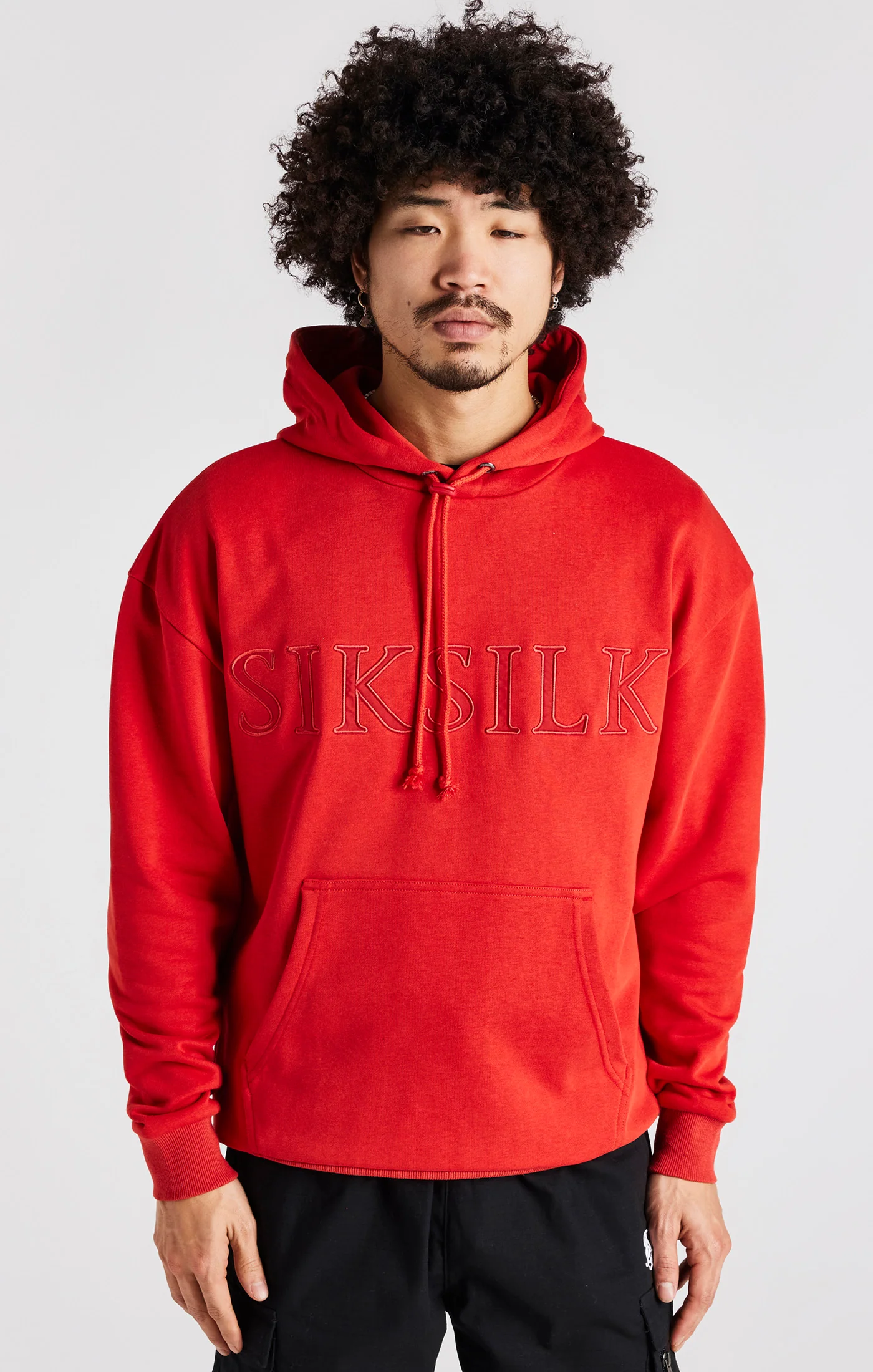 Red Applique Hoodie