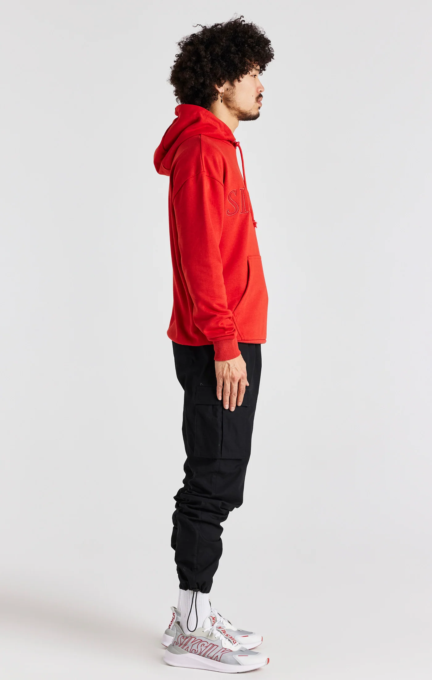 Red Applique Hoodie - Image 4