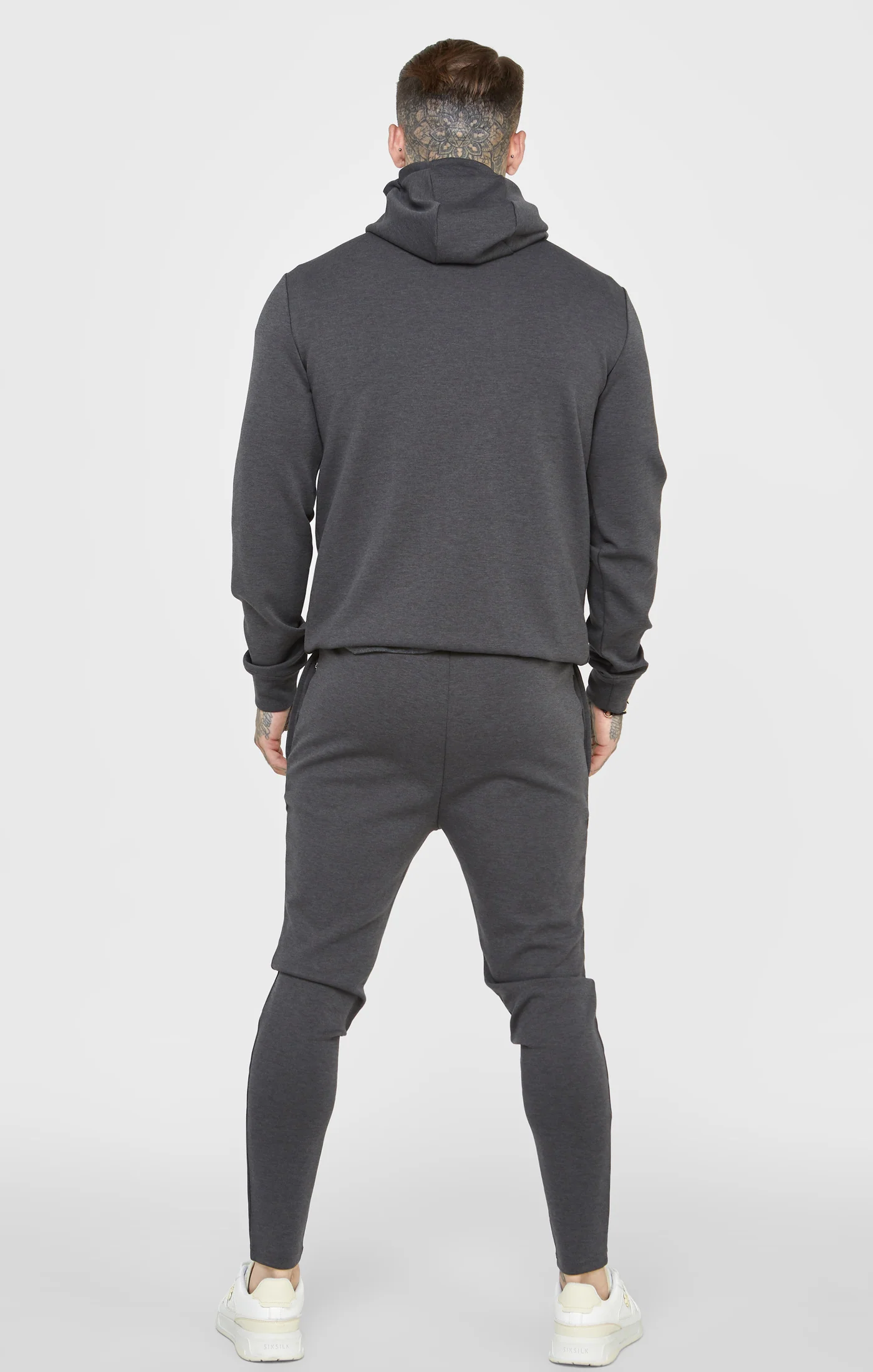 Charcoal Sports Overhead Hoodie - Image 5