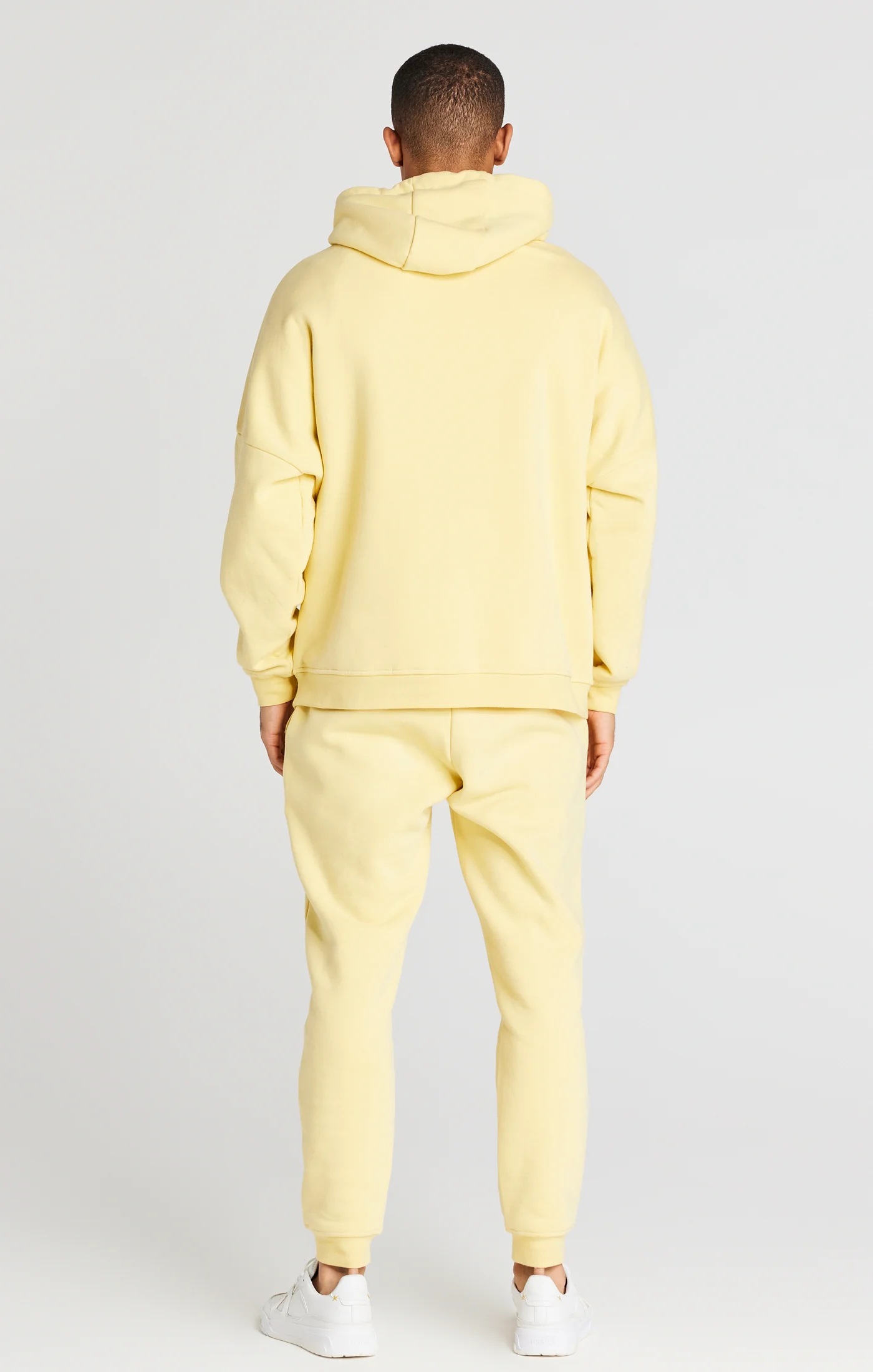 Yellow Overhead Drop Shoulder Hoodie - Image 4
