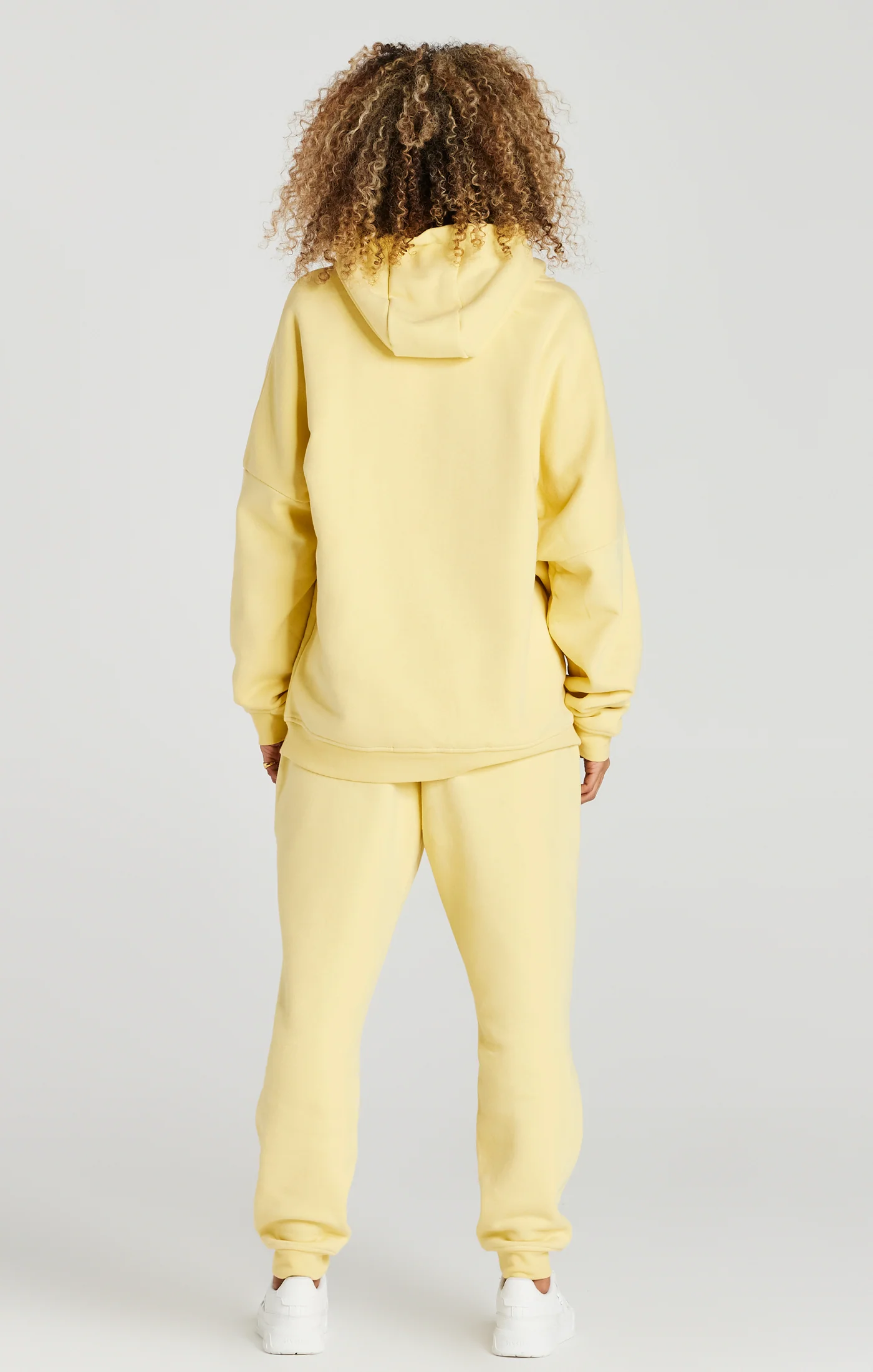 Yellow Overhead Drop Shoulder Hoodie - Image 7