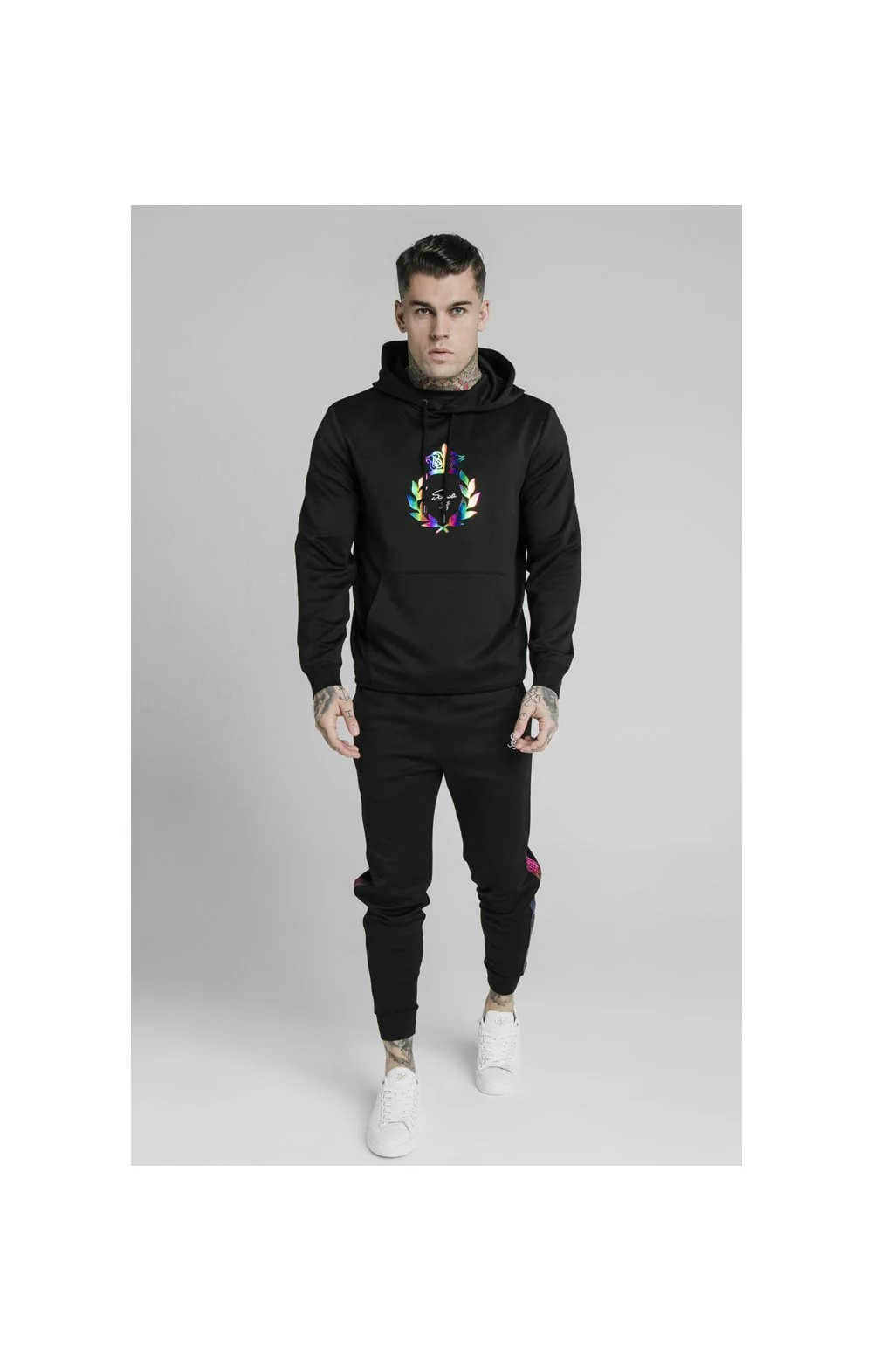 SikSilk Overhead Hoodie - Black