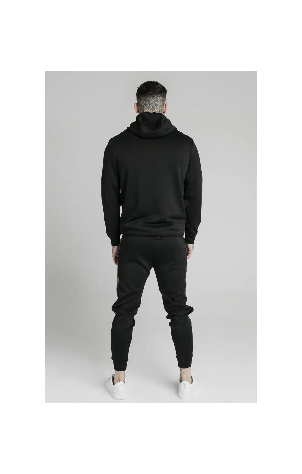SikSilk Overhead Hoodie - Black - Image 5