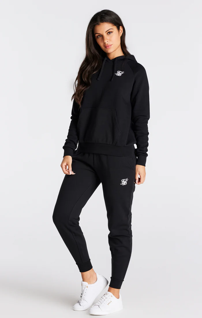 Black Essential Overhead Hoodie - Image 4