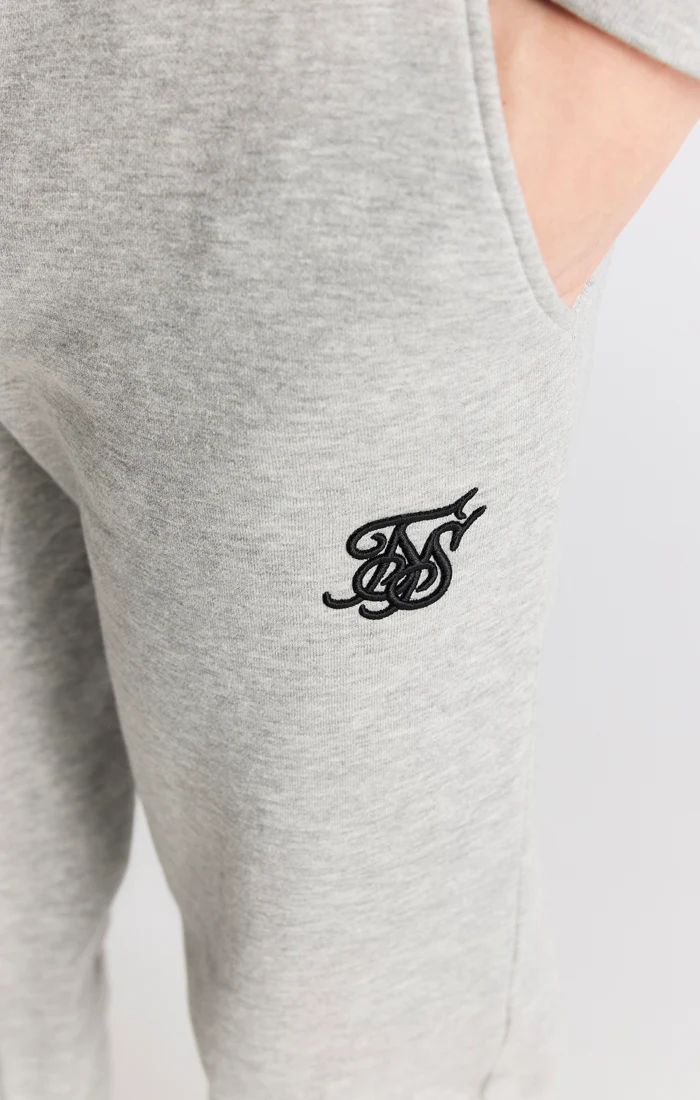 Boys Grey Marl Essentials Overhead Hoodie - Image 8