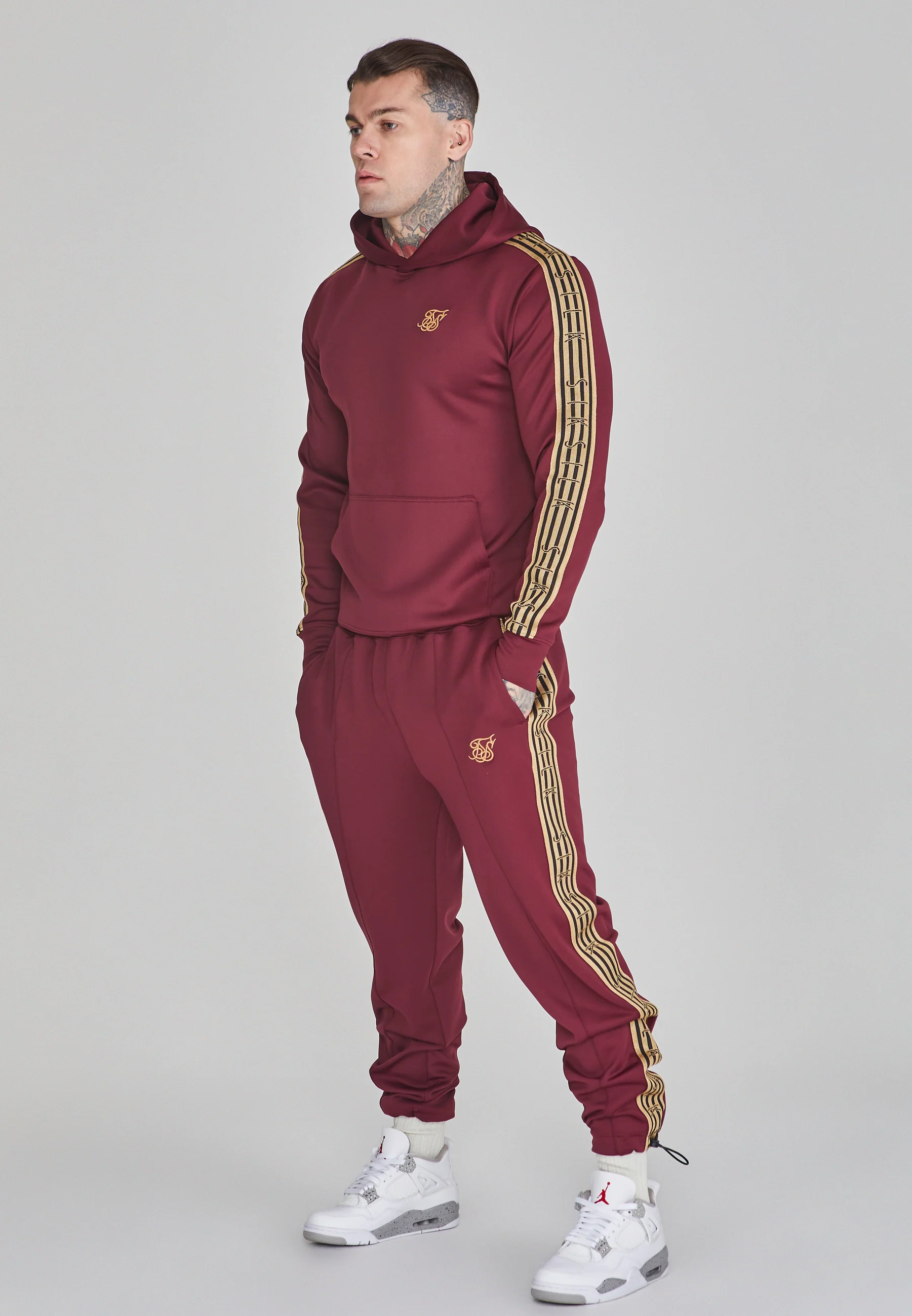 Burgundy Overhead Hoodie - Image 2