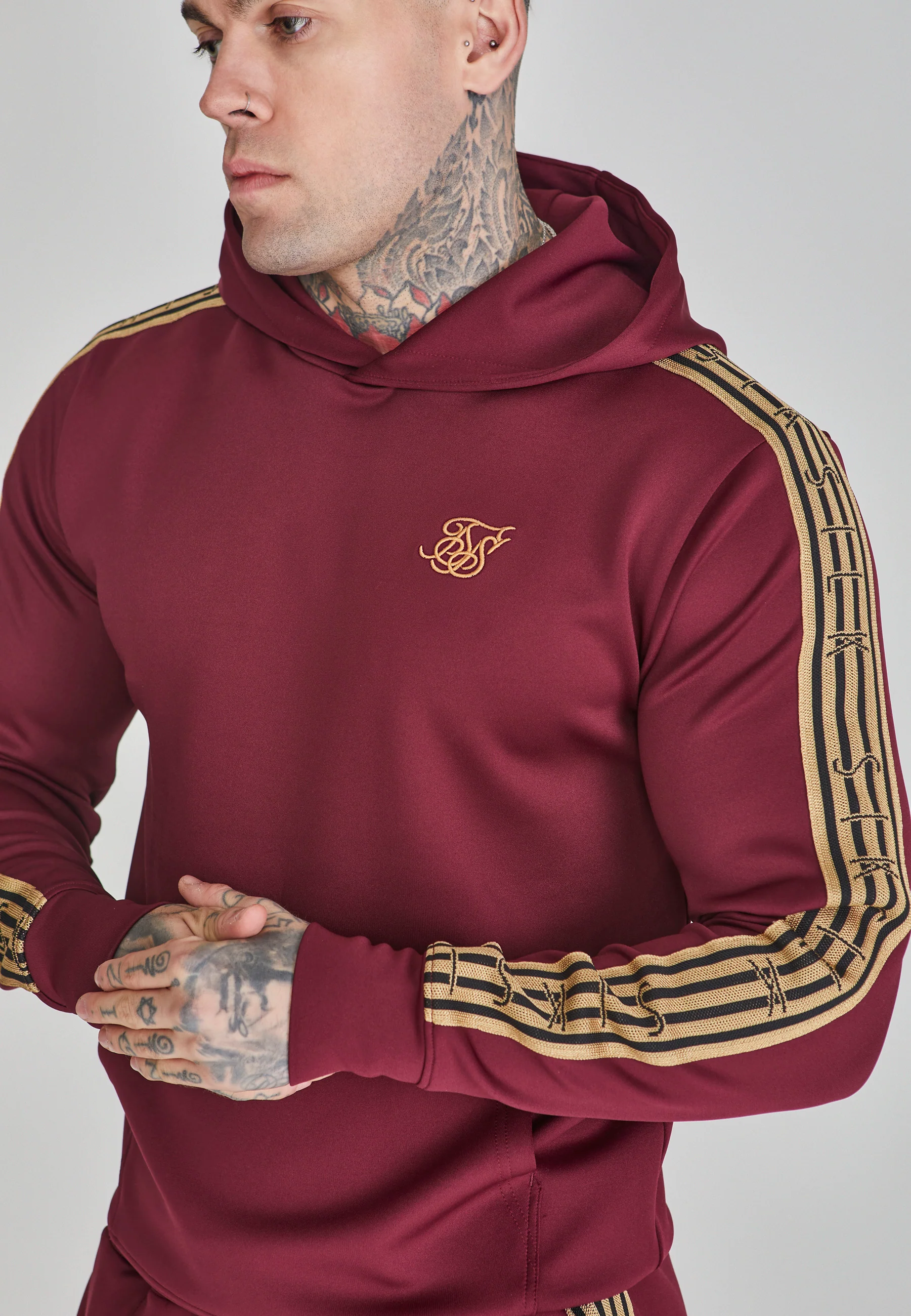 Burgundy Overhead Hoodie - Image 3