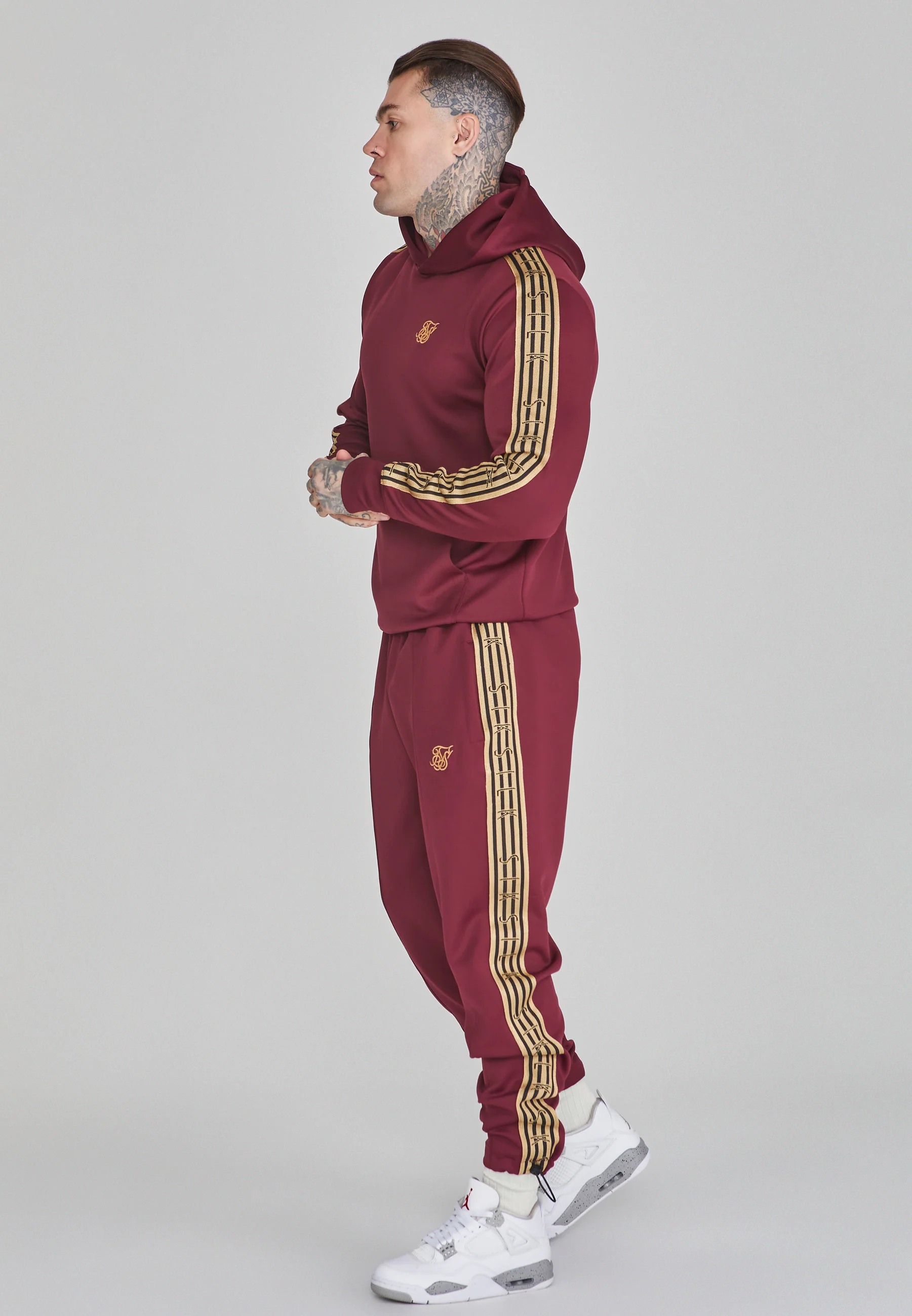 Burgundy Overhead Hoodie - Image 4