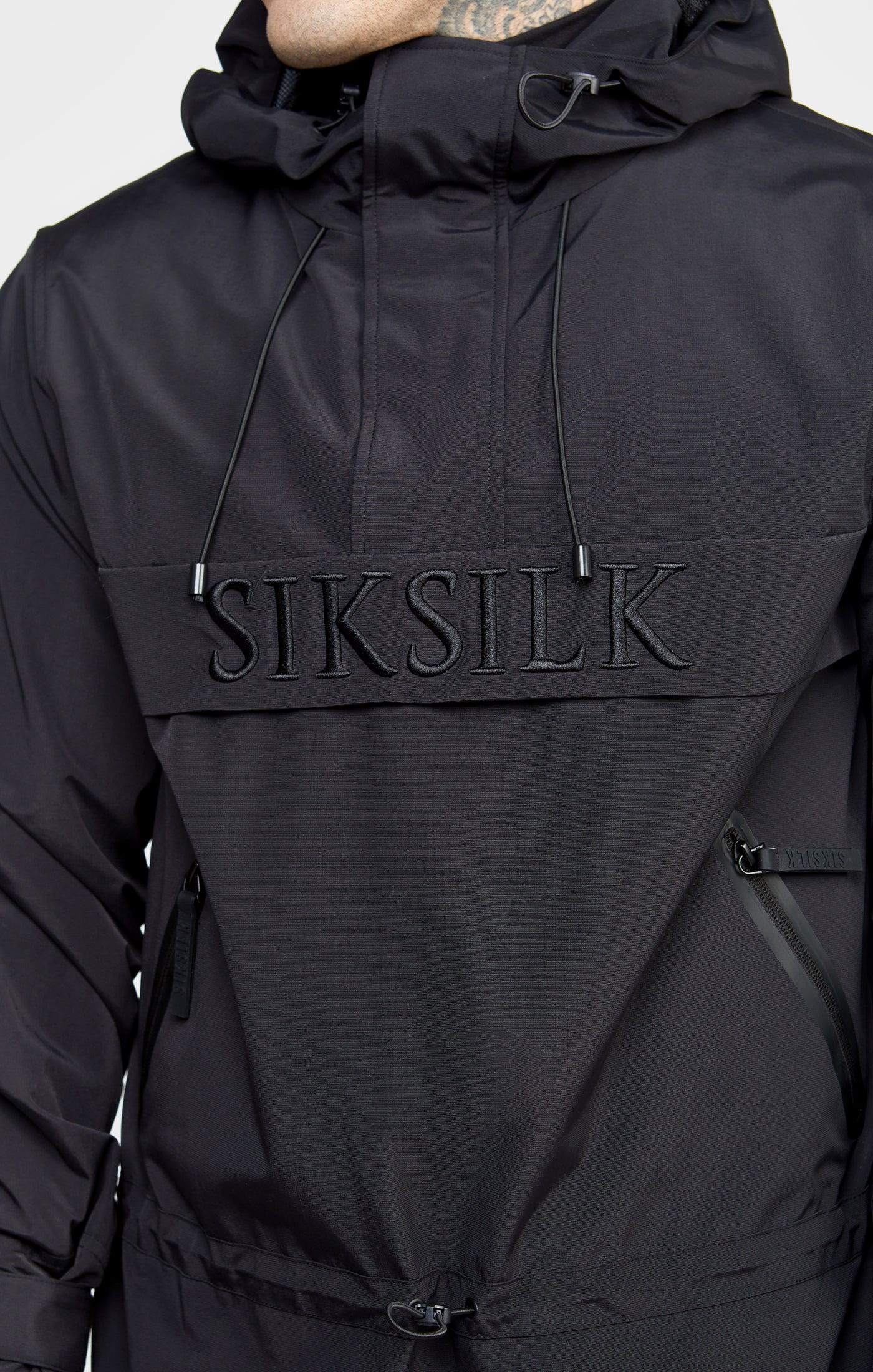 Black Overhead Jacket - Image 2